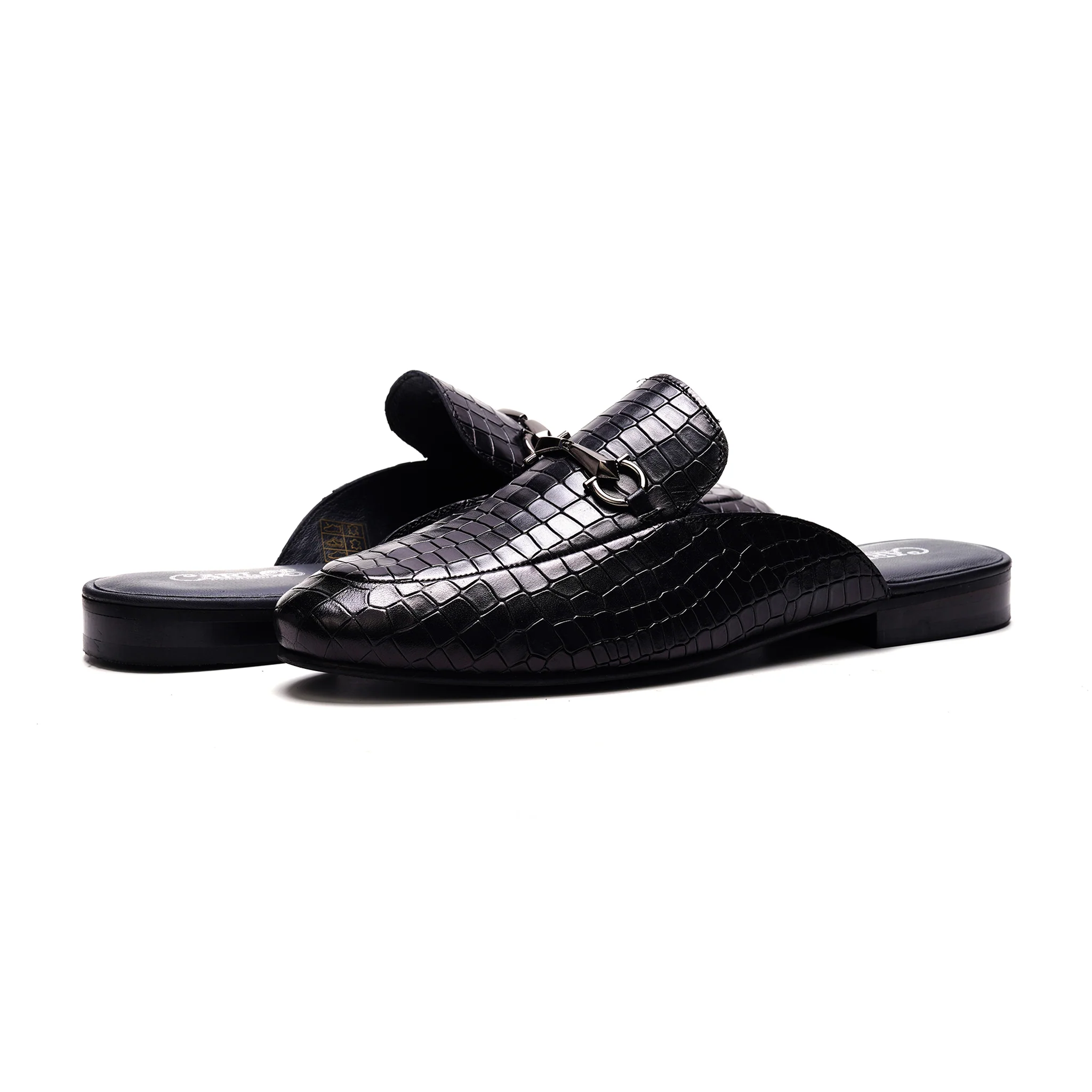 Apollo Bit Slide // Croco Black - Image 6