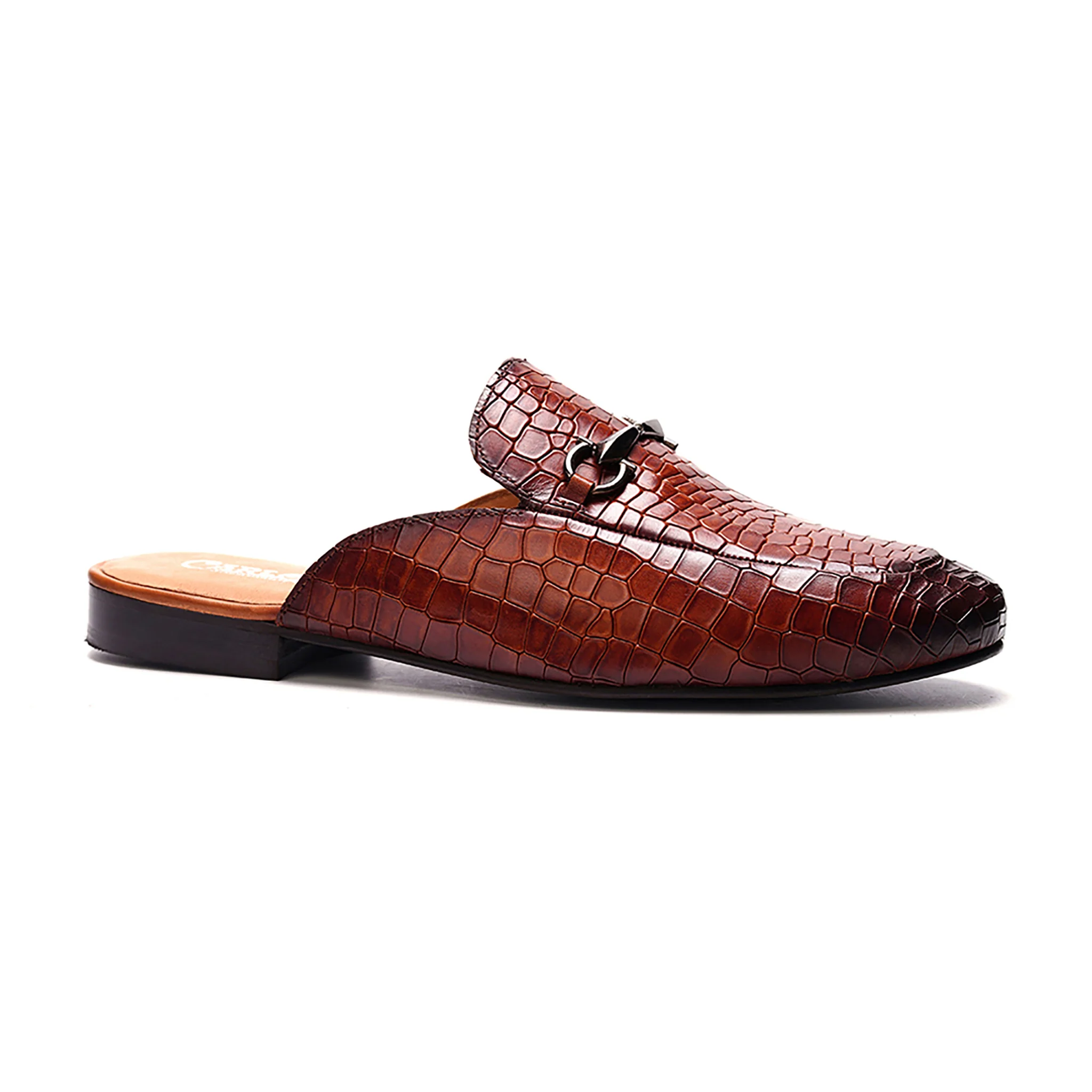 Apollo Bit Slide // Croco Tan - Image 2