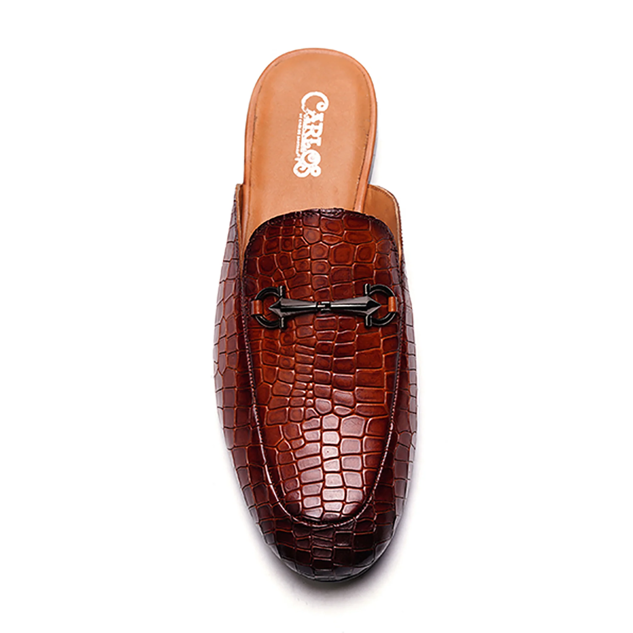 Apollo Bit Slide // Croco Tan - Image 3