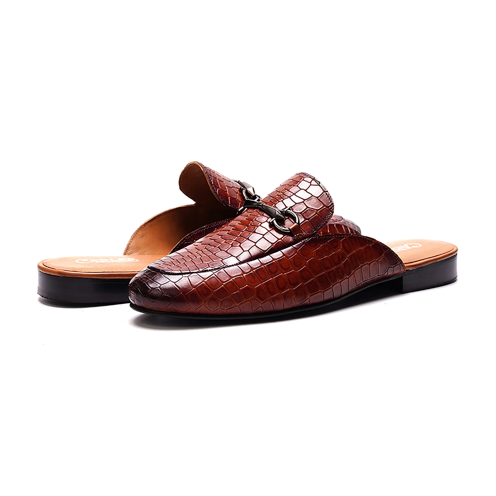 Apollo Bit Slide // Croco Tan - Image 6