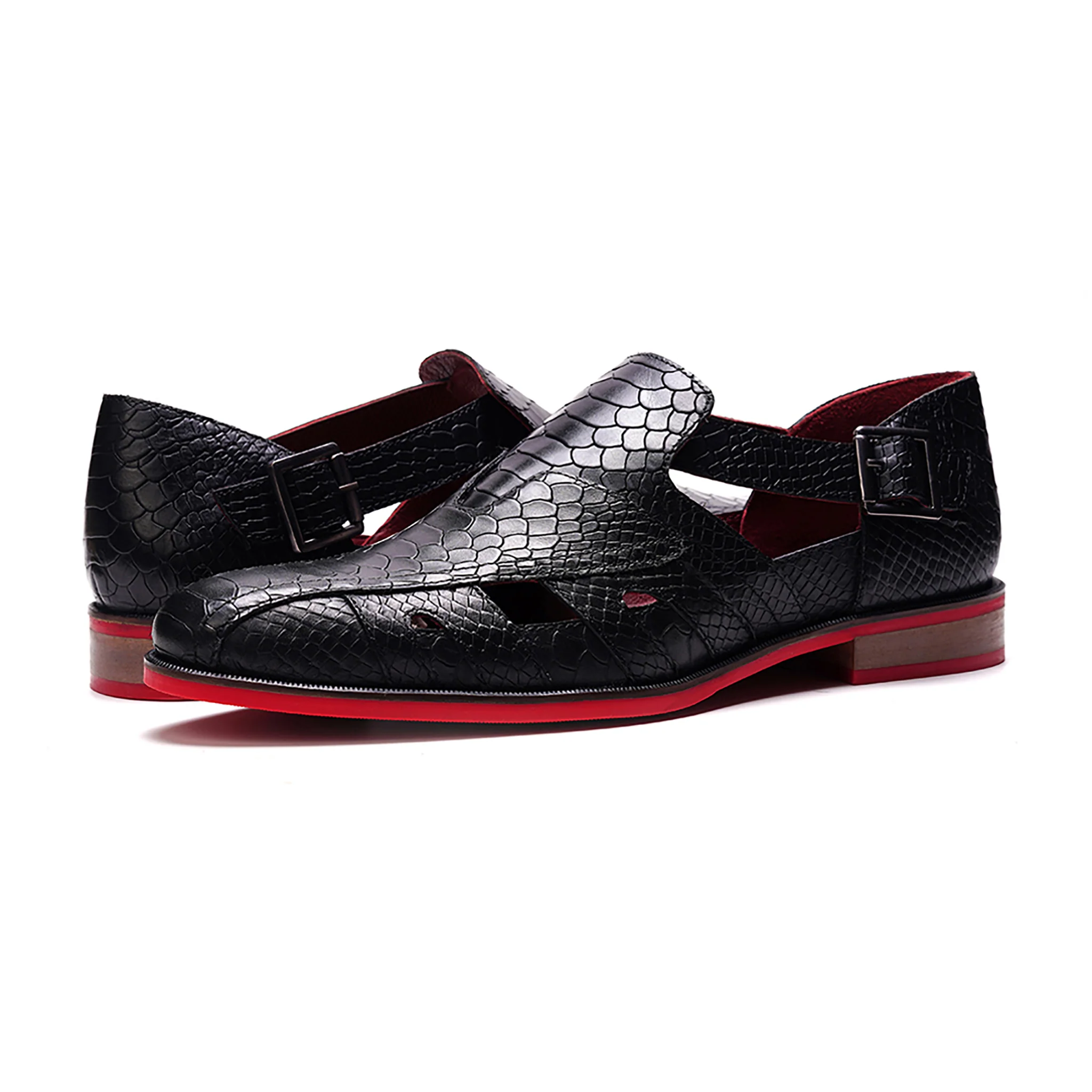Aura Fisherman Sandal // Black - Image 6