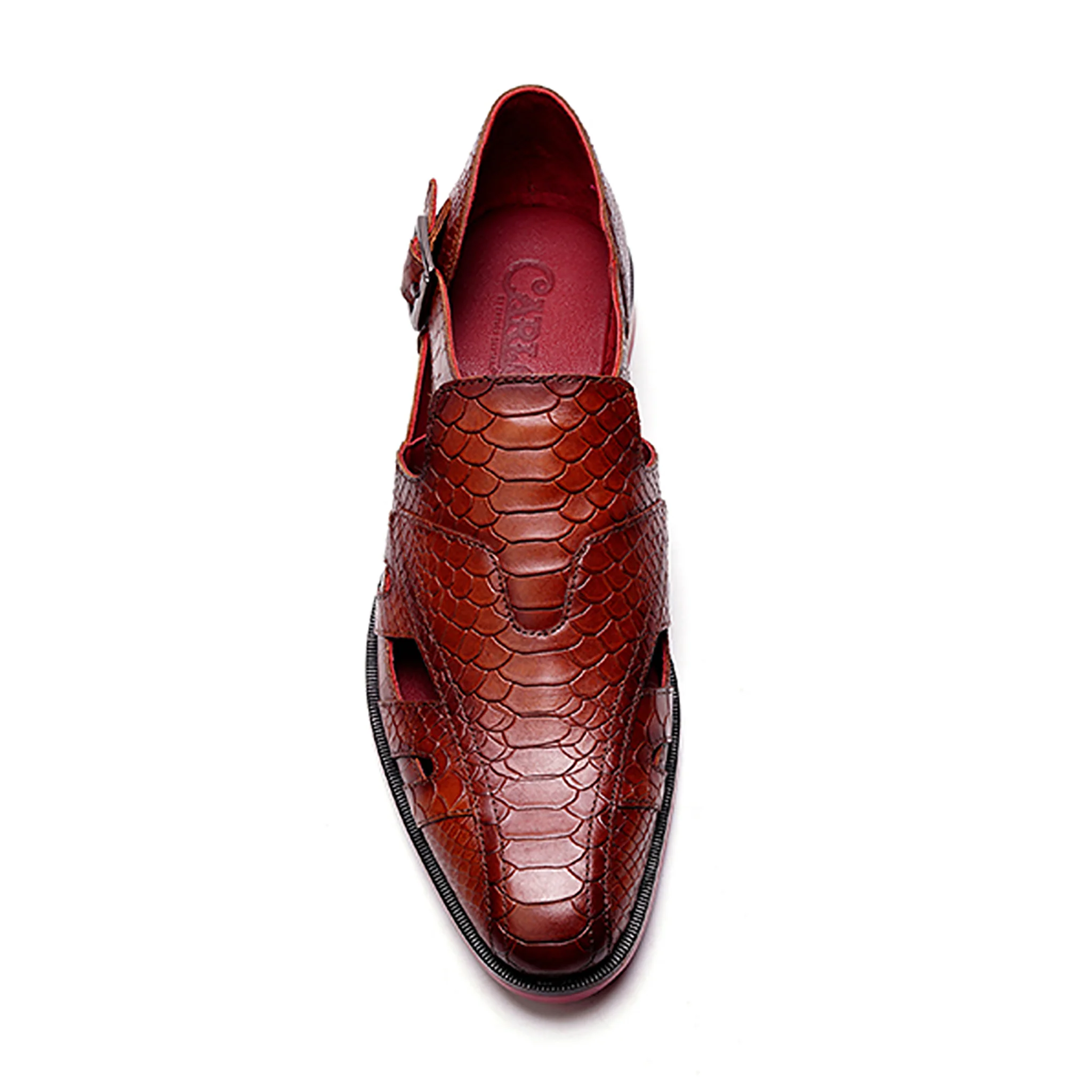 Aura Fisherman Sandal // Brown - Image 3