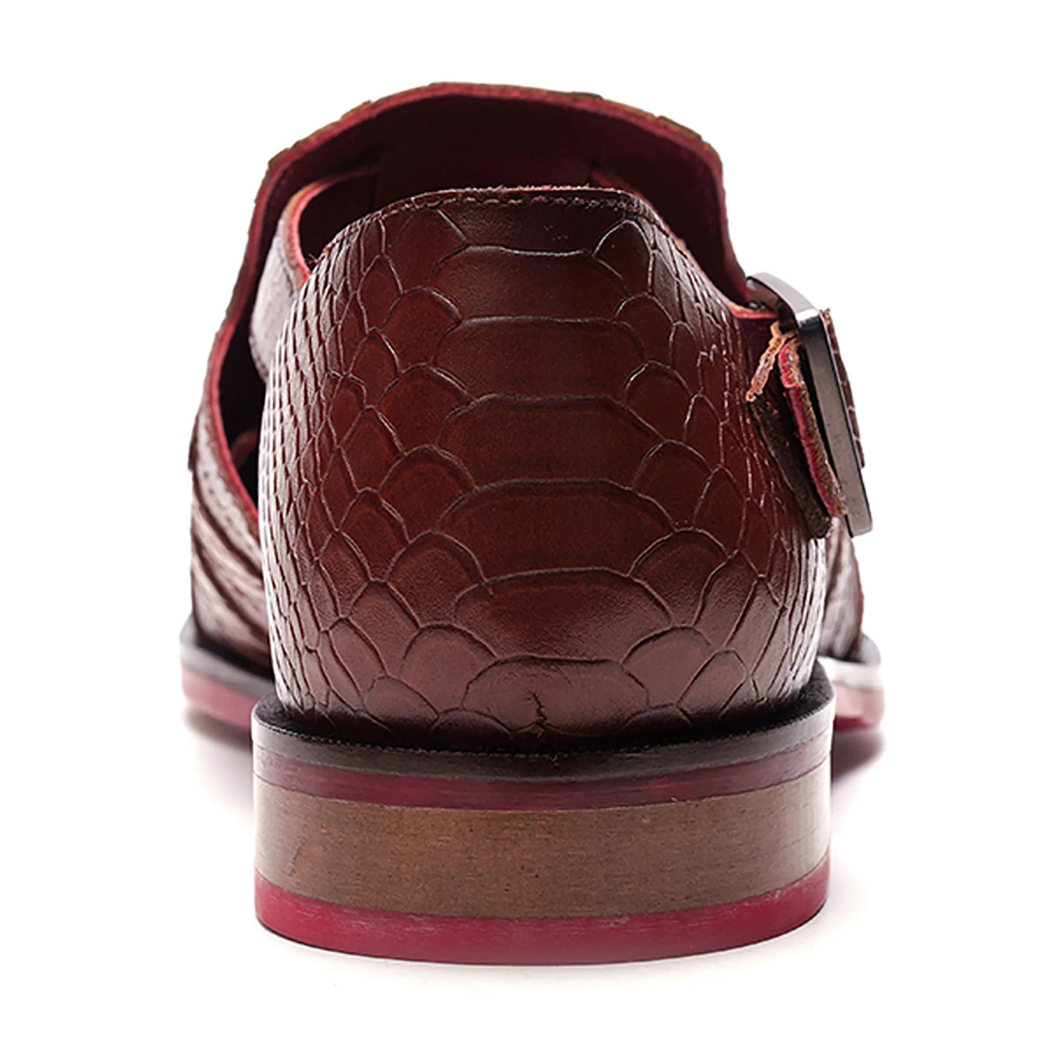 Aura Fisherman Sandal // Brown - Image 4