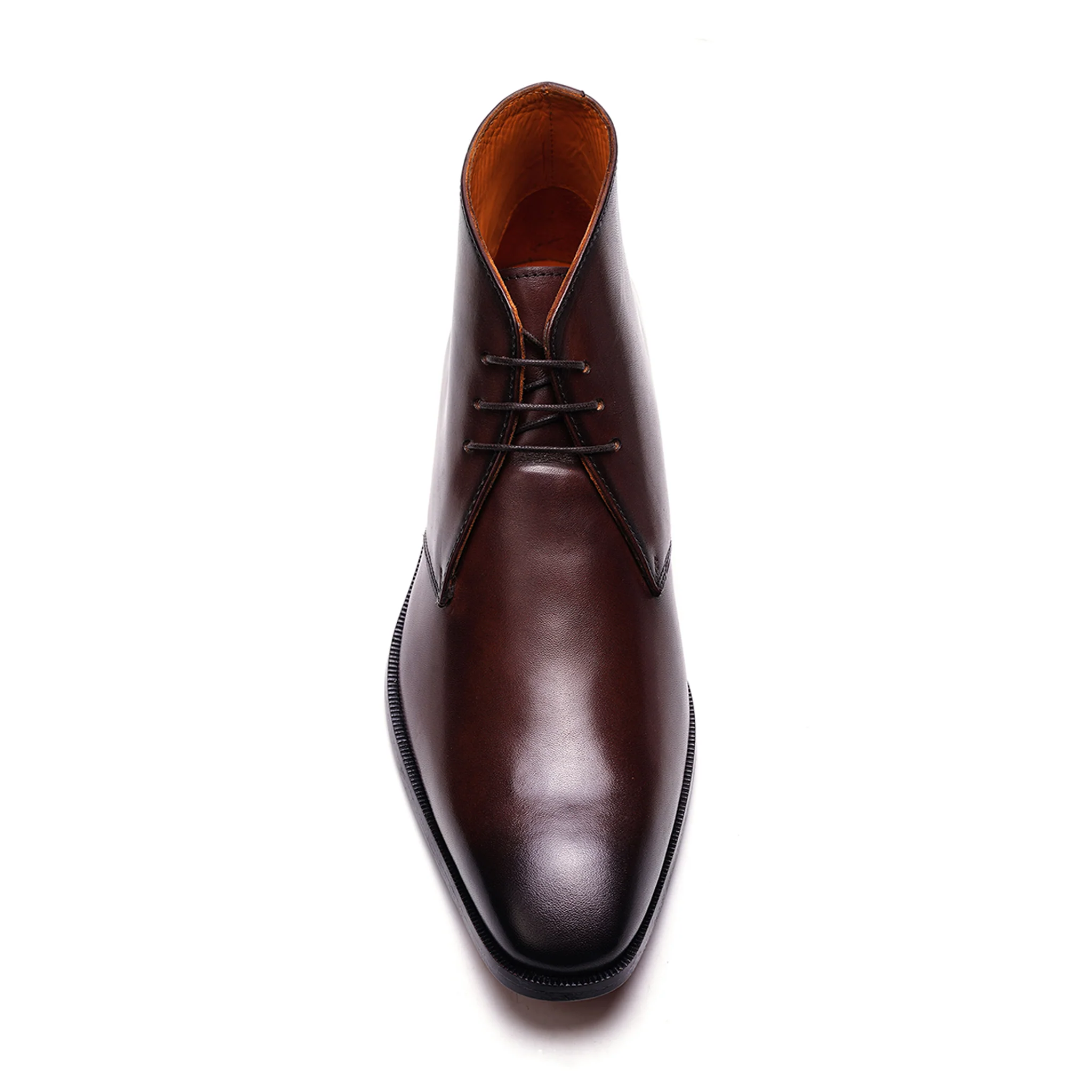 Corazón Chukka Boot // Chocolate Brown Burnished - Image 3