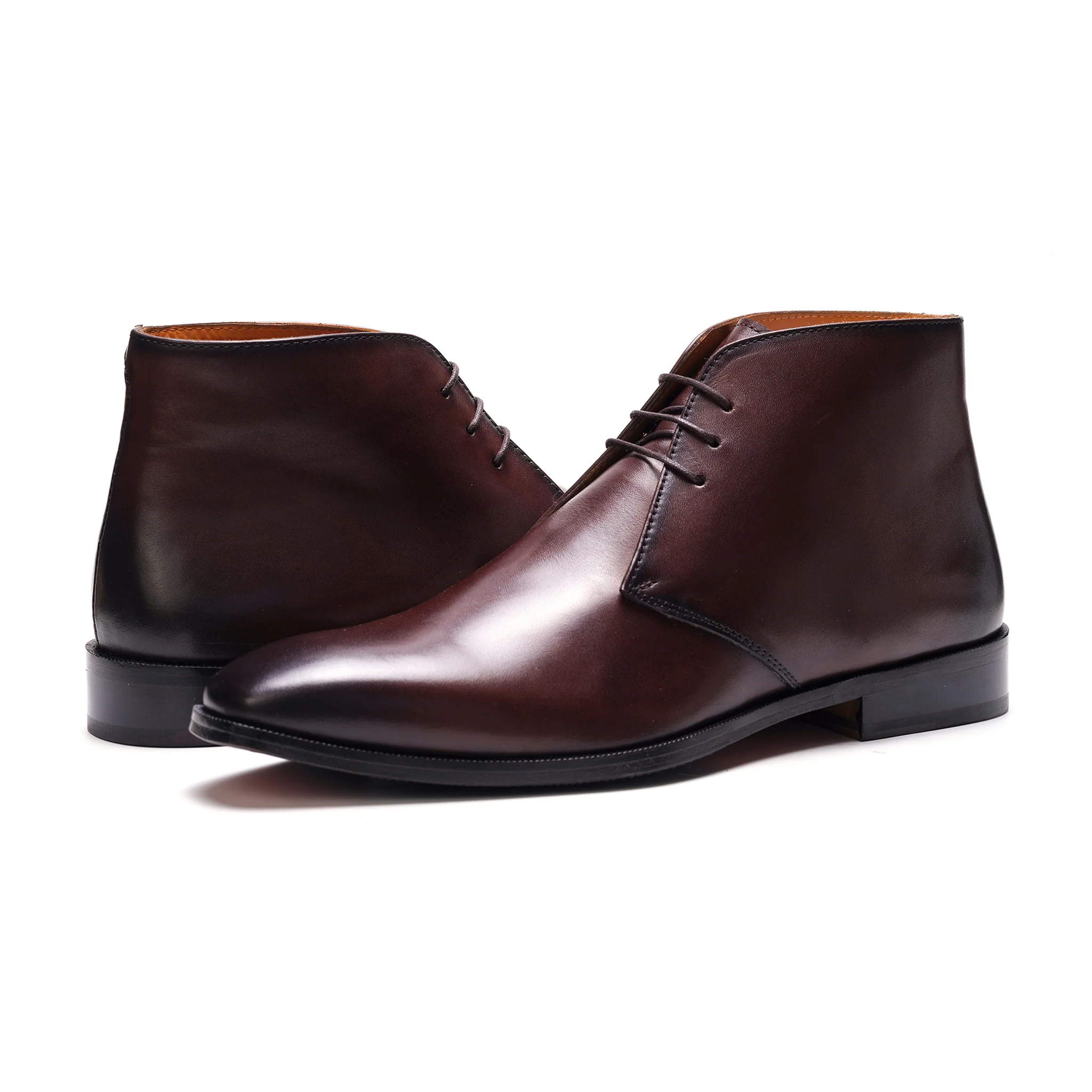 Corazón Chukka Boot // Chocolate Brown Burnished - Image 6