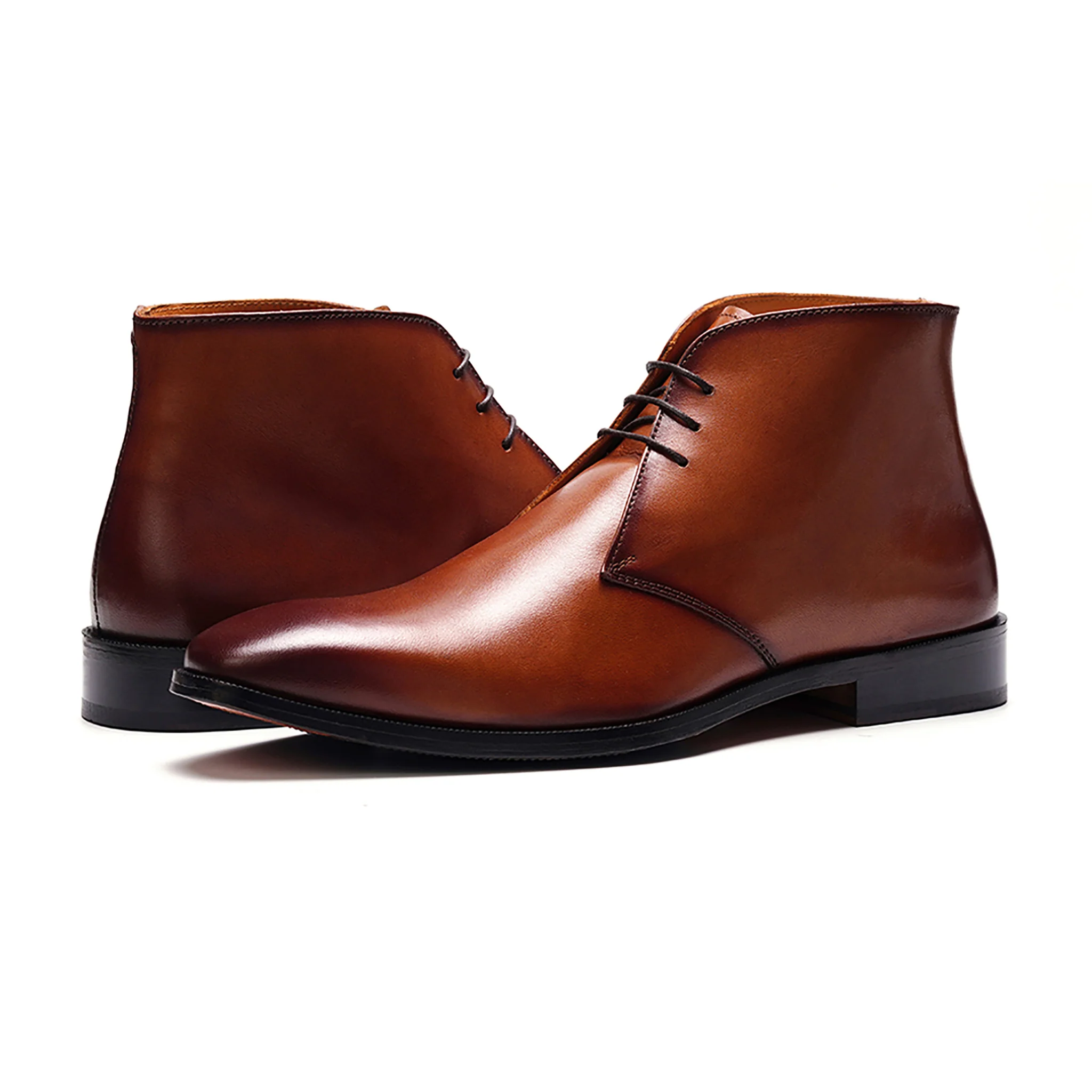 Corazón Chukka Boot // Tan Burnished - Image 6