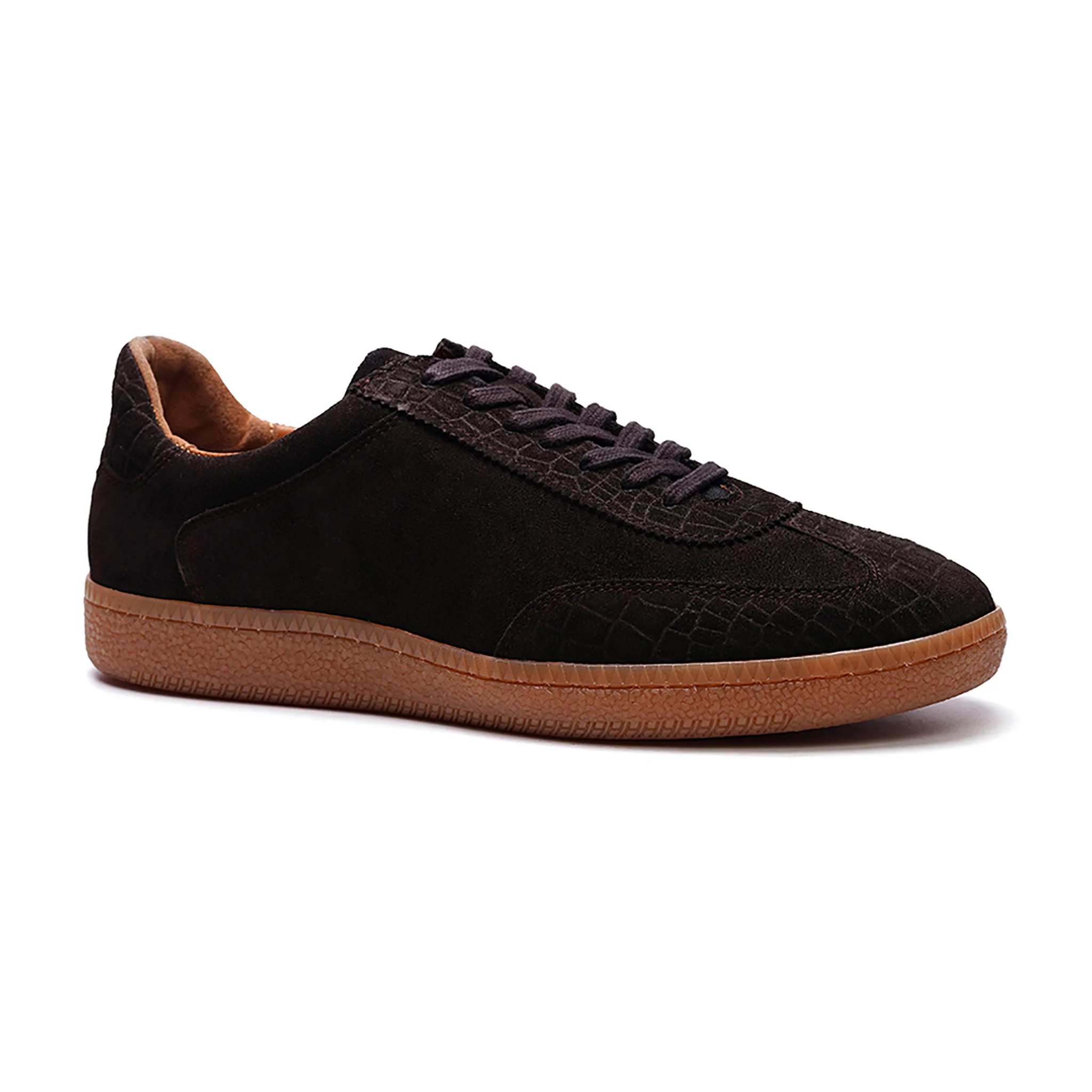 Crosby Sneaker // Coffee Brown Suede - Image 2