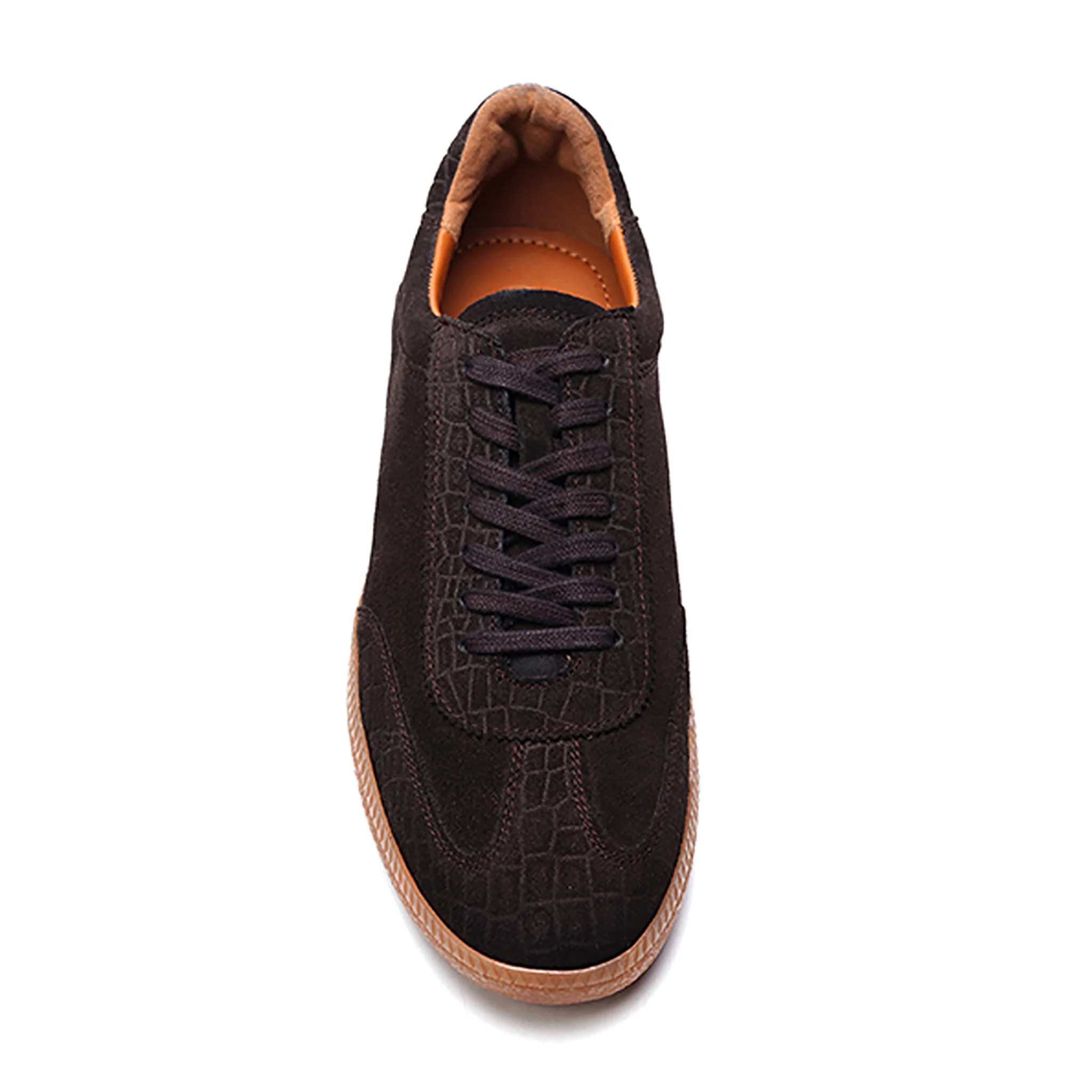 Crosby Sneaker // Coffee Brown Suede - Image 3