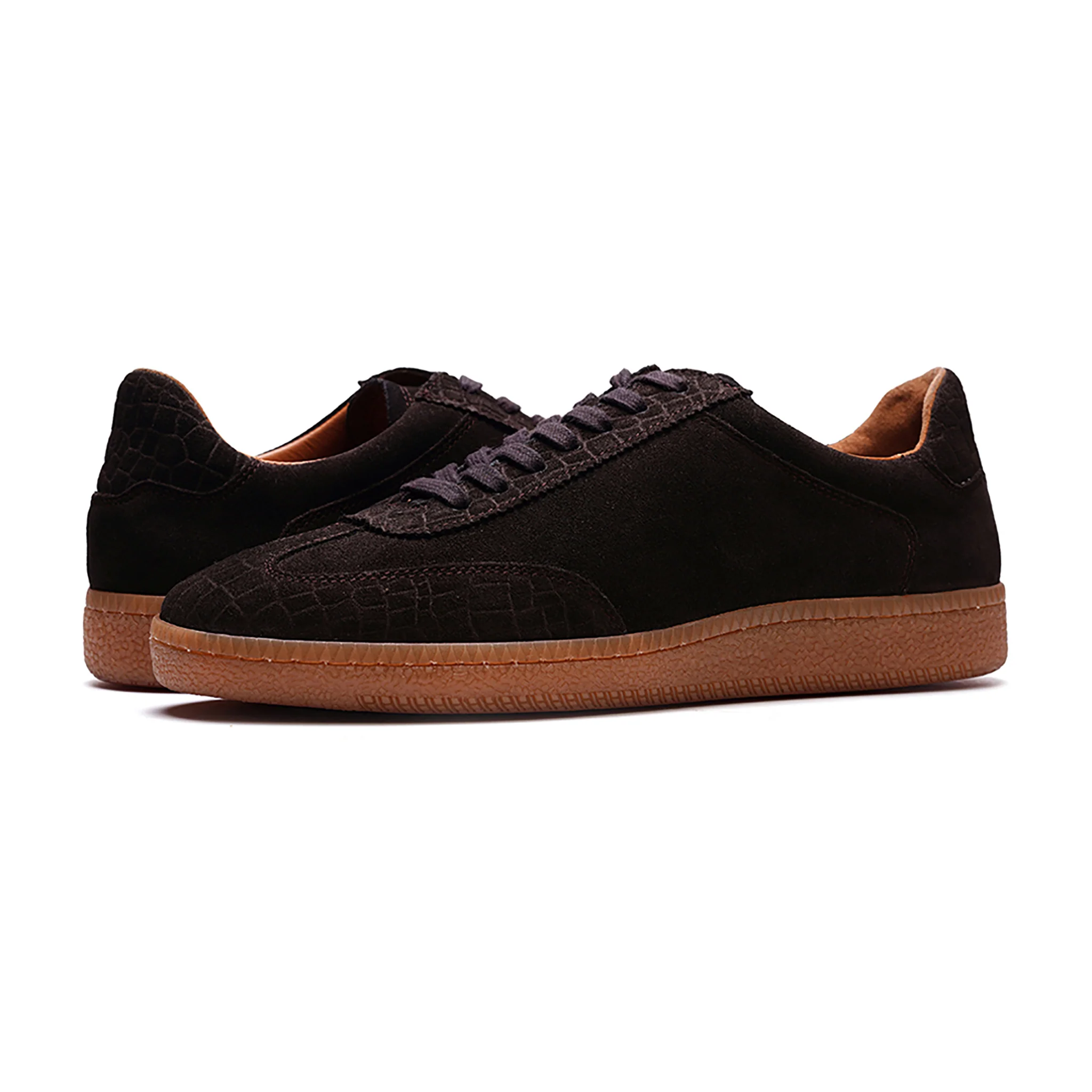 Crosby Sneaker // Coffee Brown Suede - Image 6