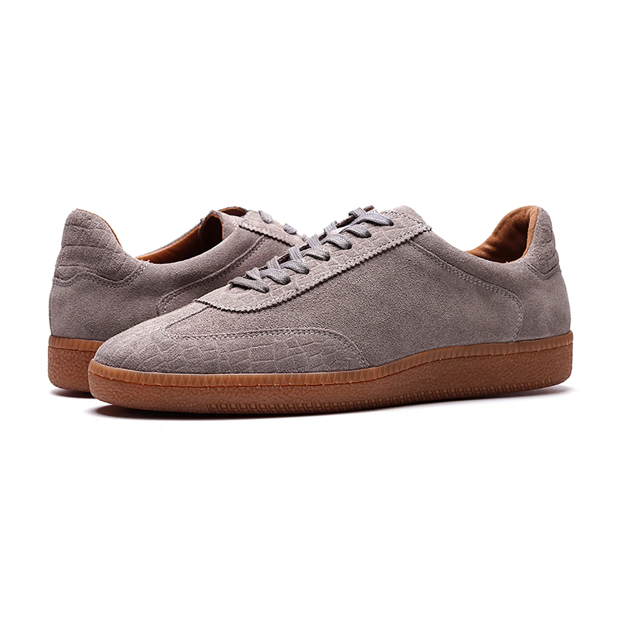 Crosby Sneaker // Taupe Suede - Image 6