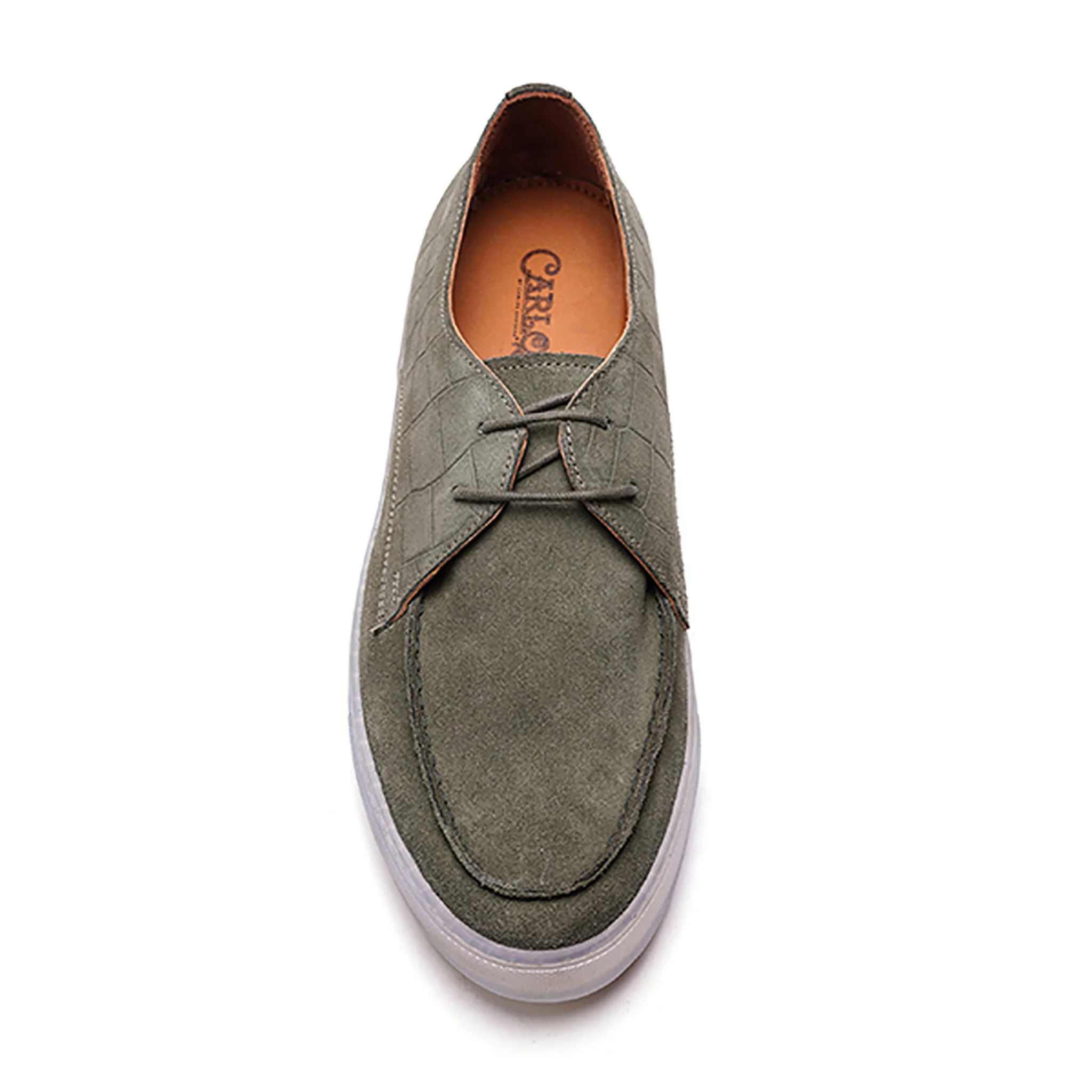 Echo Moc Shoe // Birch Green Suede - Image 3