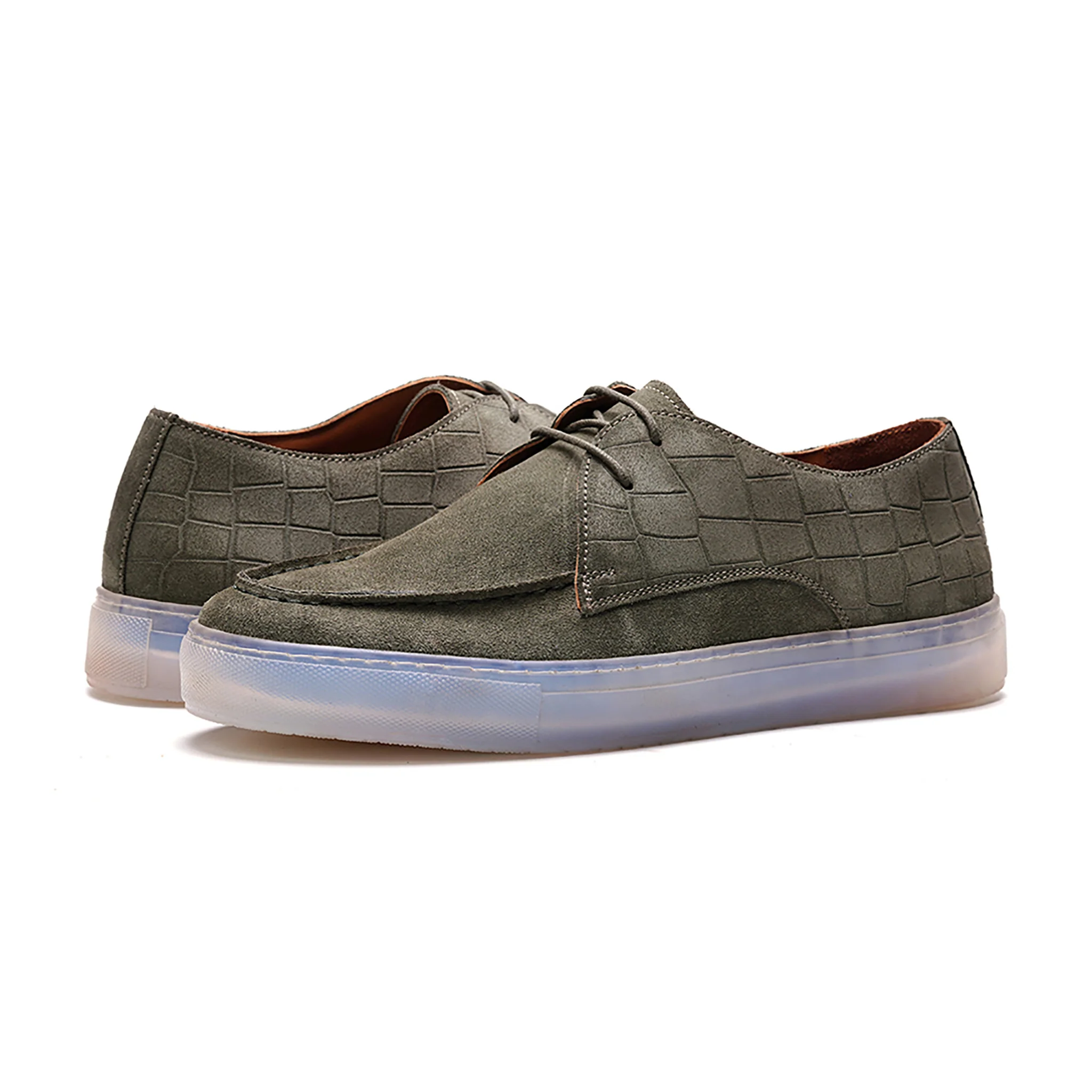 Echo Moc Shoe // Birch Green Suede - Image 6