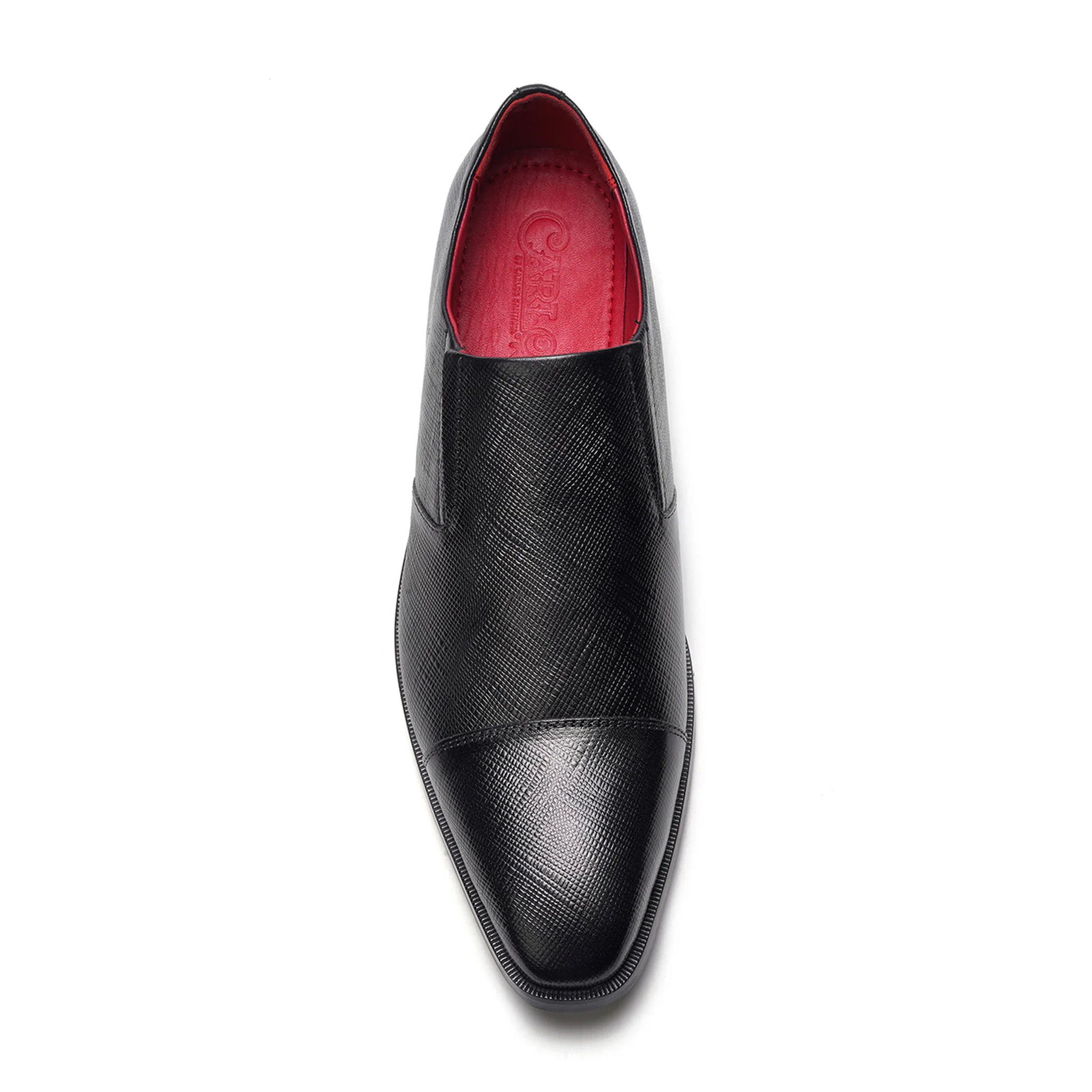 Eclipse Cap-toe Loafer // Black Leather - Image 3