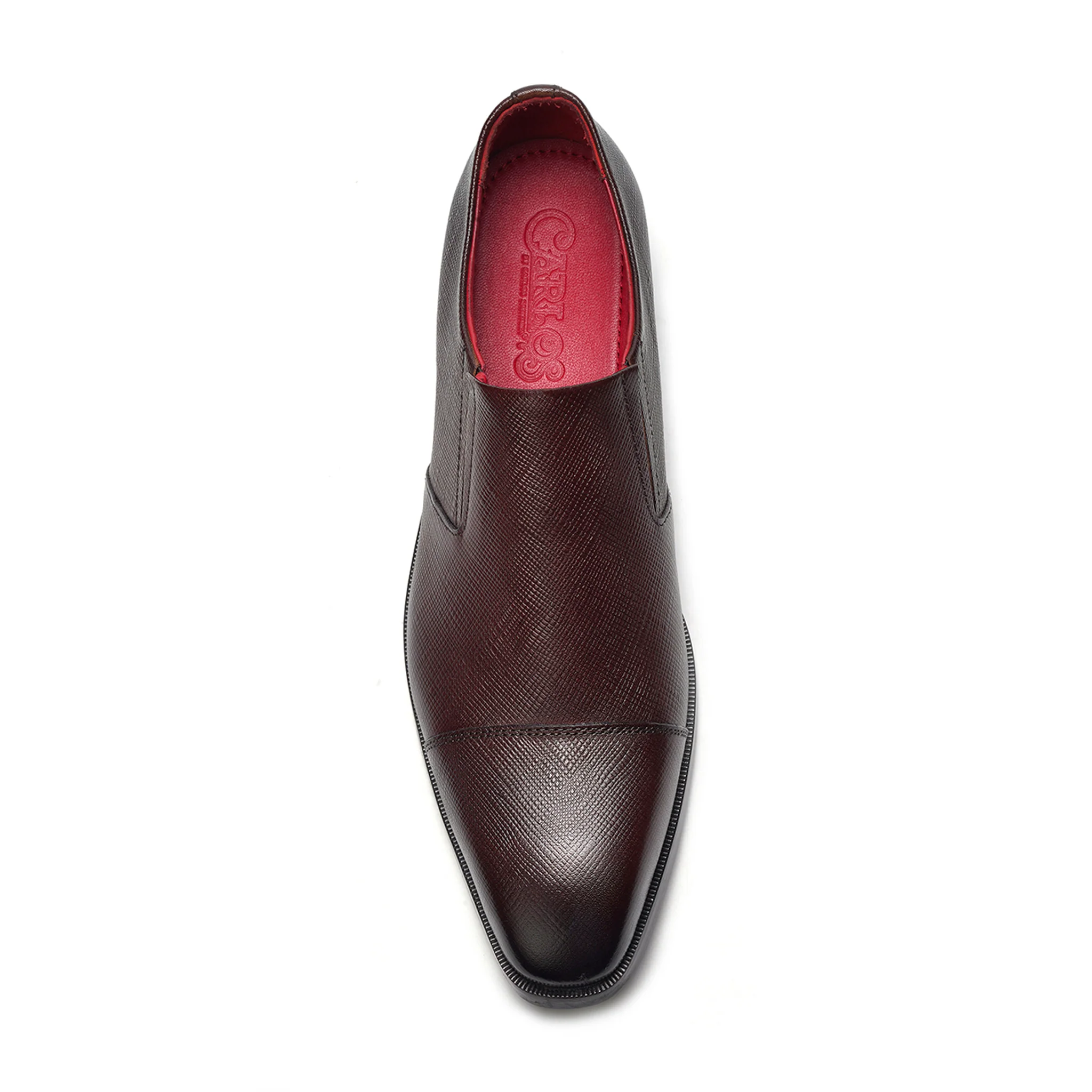 Eclipse Cap-toe Loafer // Brown Leather - Image 3