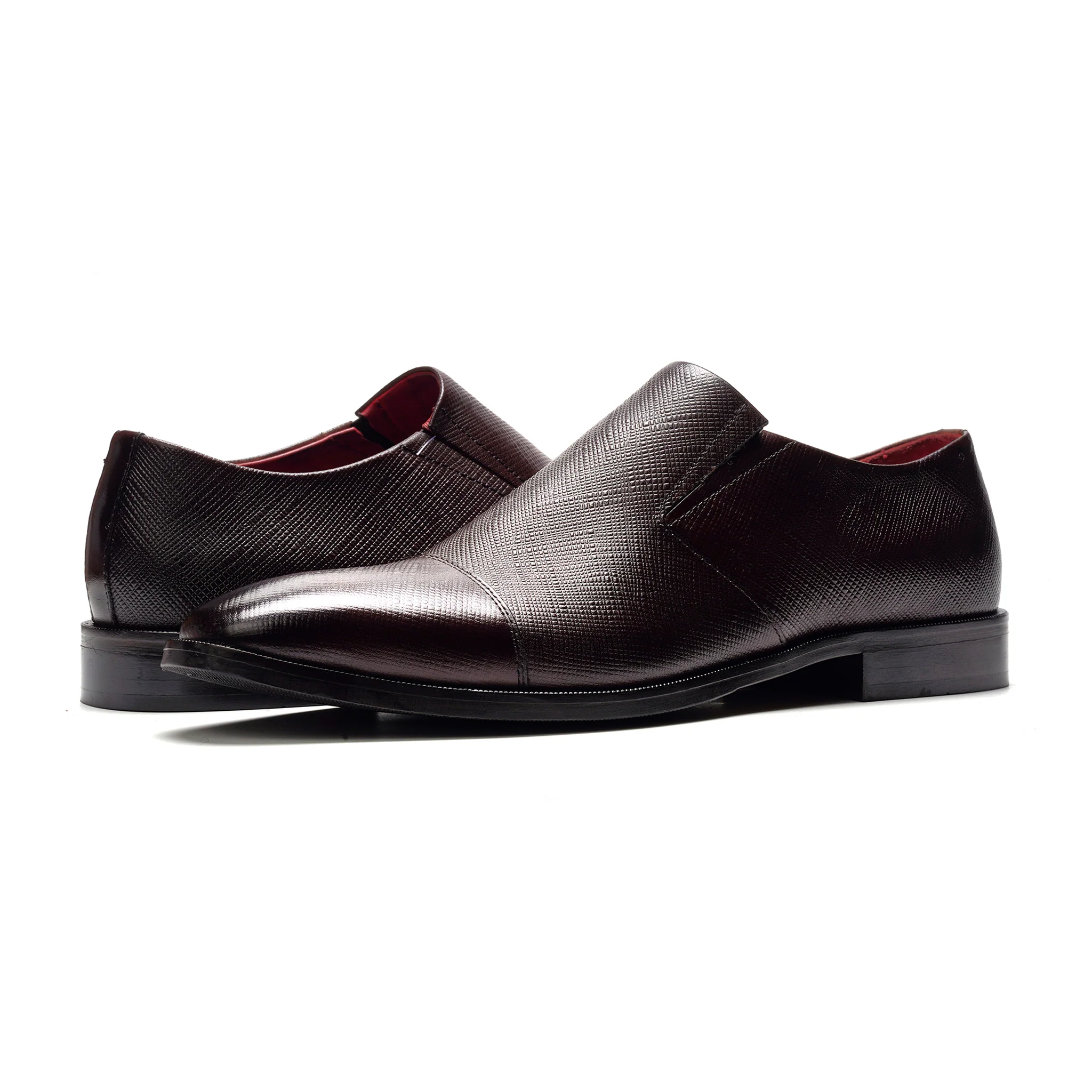 Eclipse Cap-toe Loafer // Brown Leather - Image 6