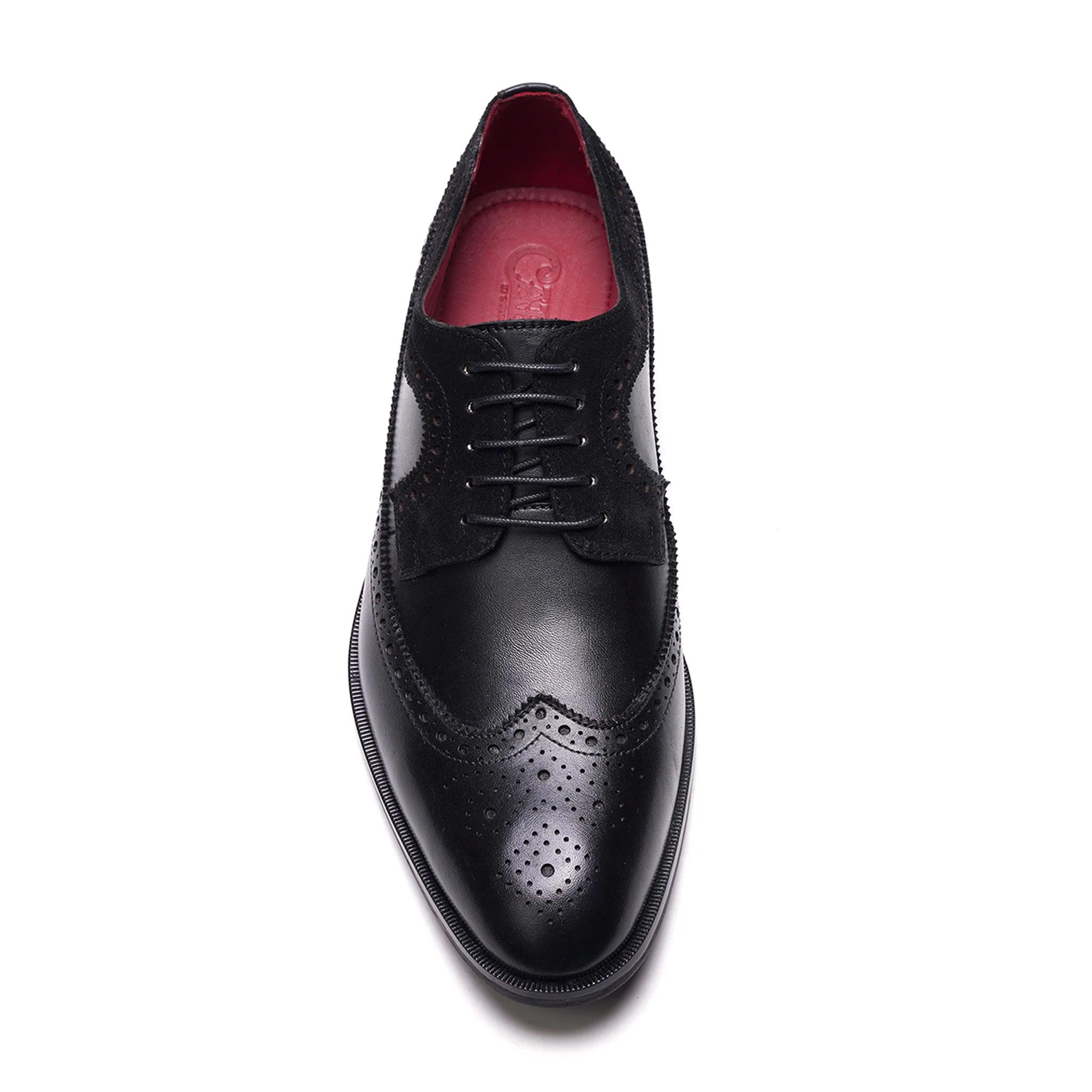 Felix Wingtip Shoe // Black - Image 3