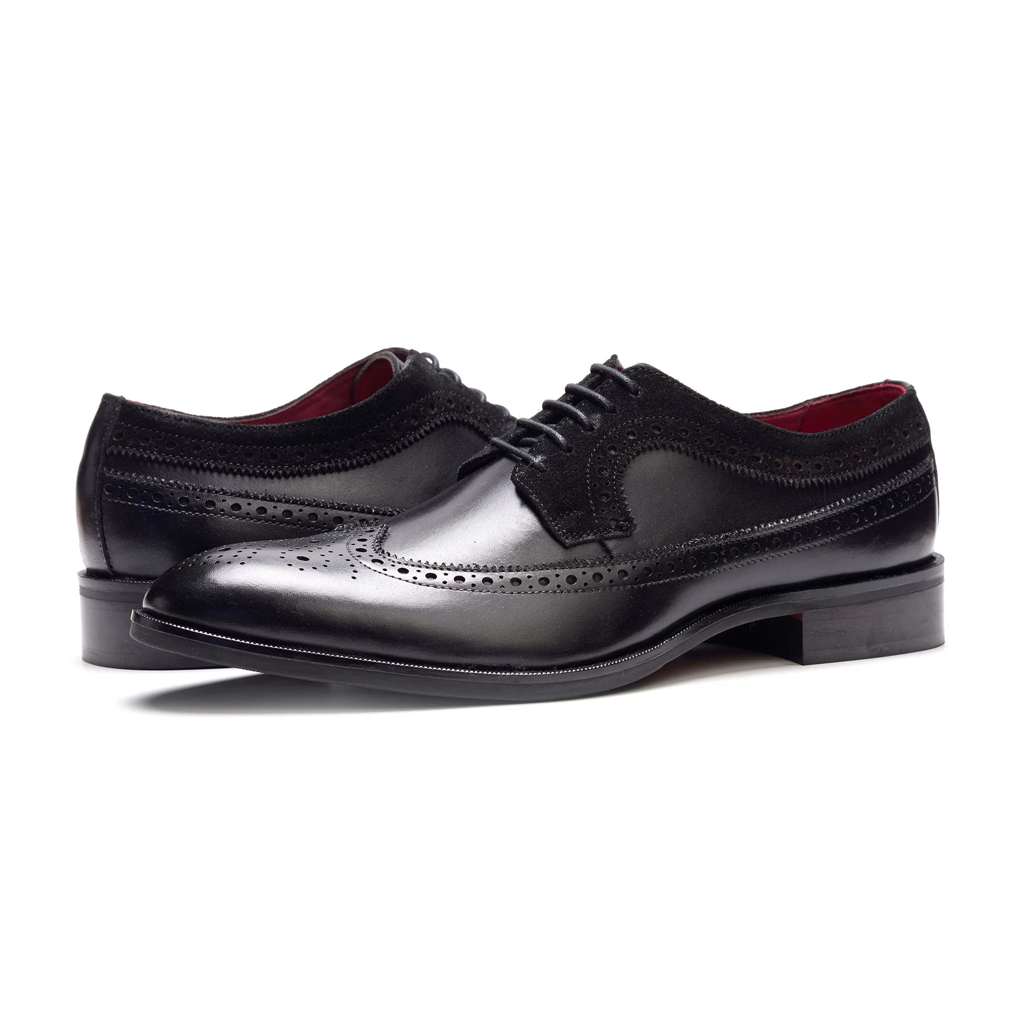 Felix Wingtip Shoe // Black - Image 6