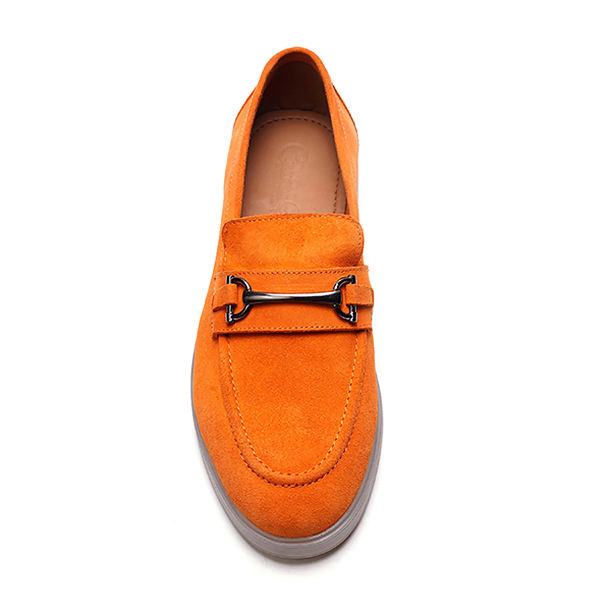 Funkadelic Bit Loafer // Orange Suede - Image 3