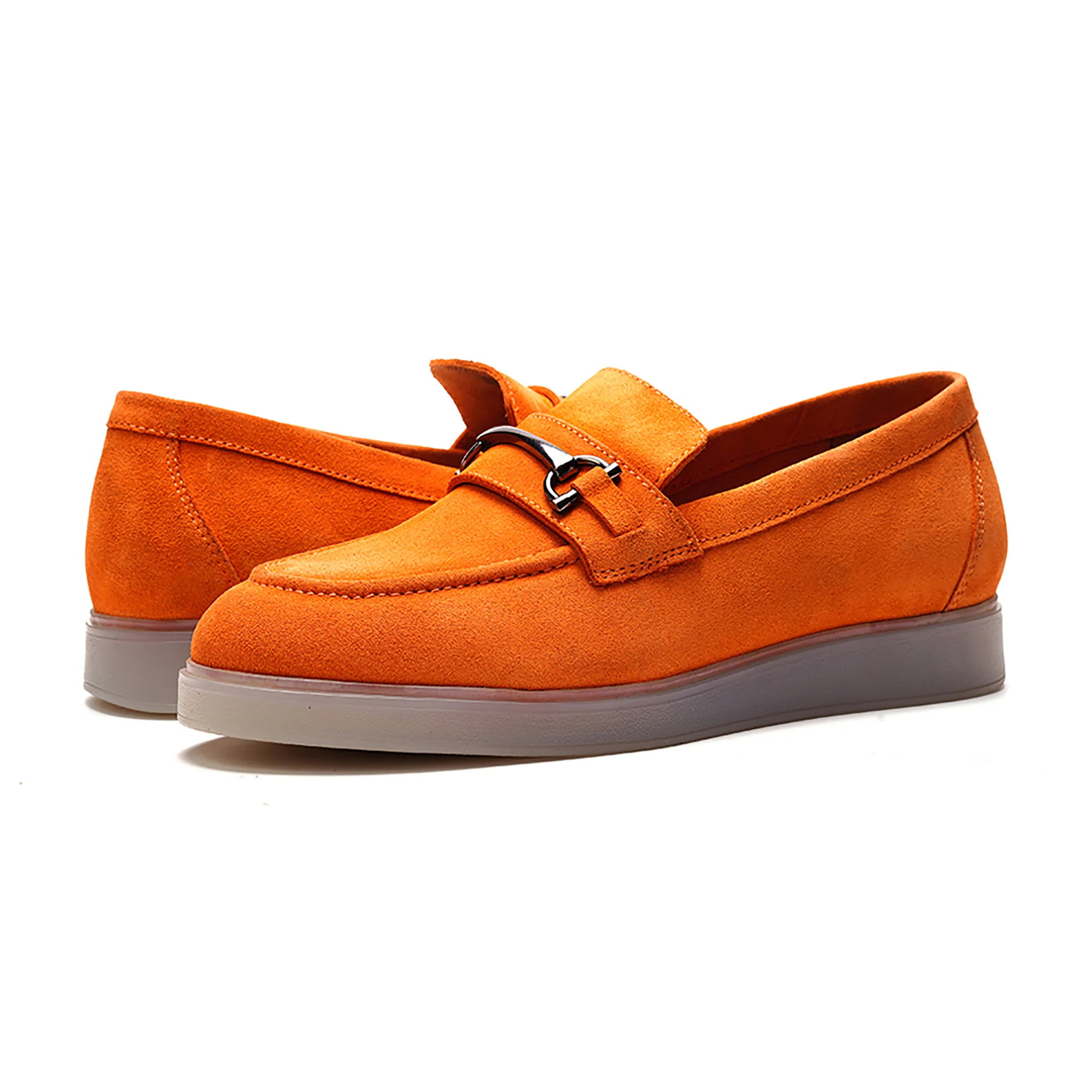 Funkadelic Bit Loafer // Orange Suede - Image 6