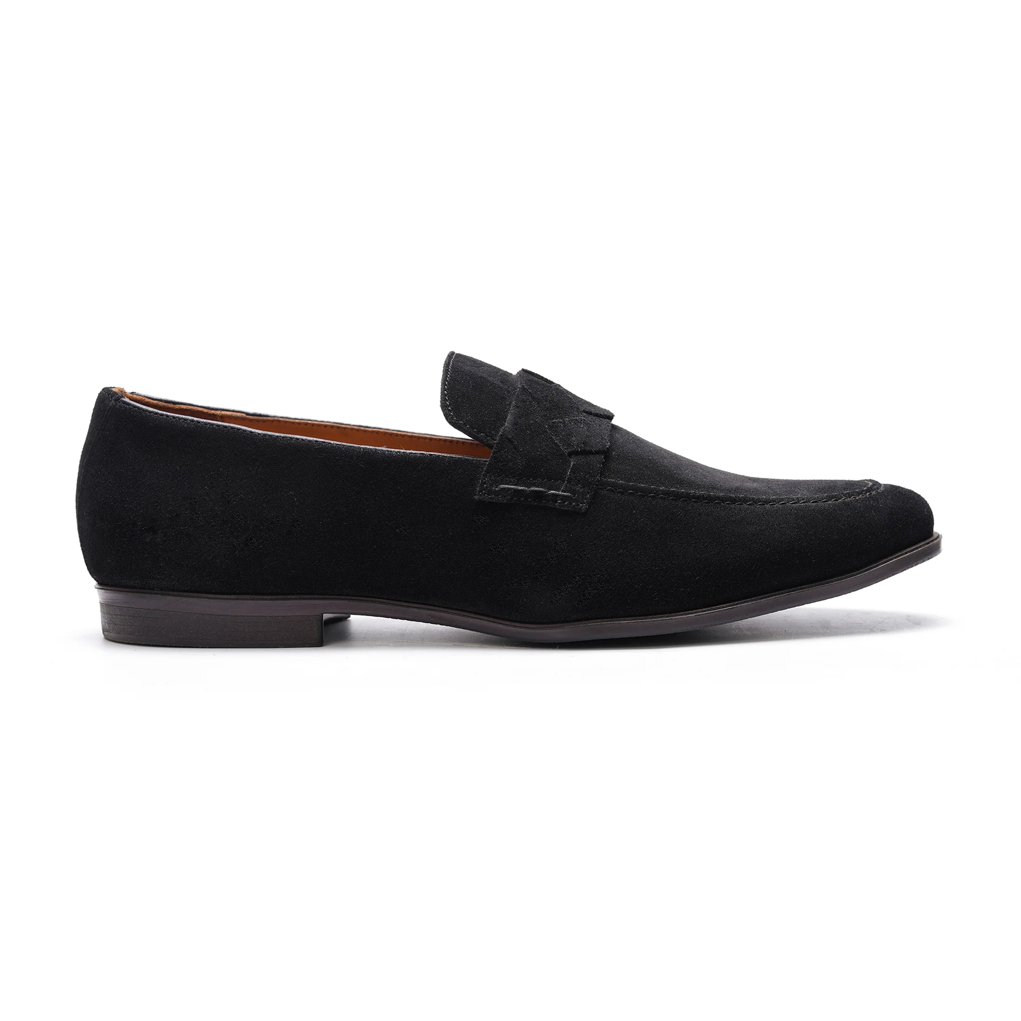 Groove Loafer // Black Suede