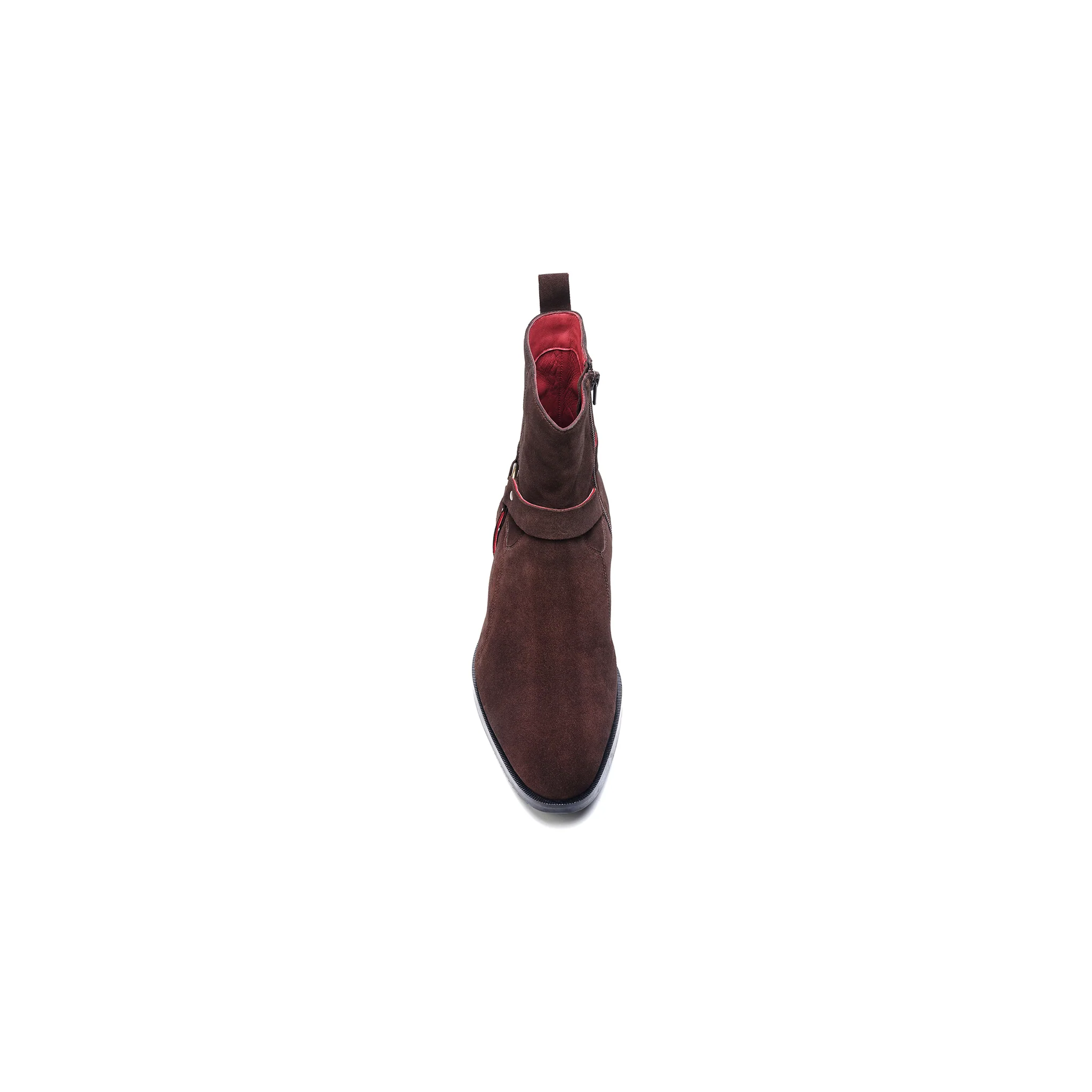 Harley Harness Boot // Brown Suede - Image 3