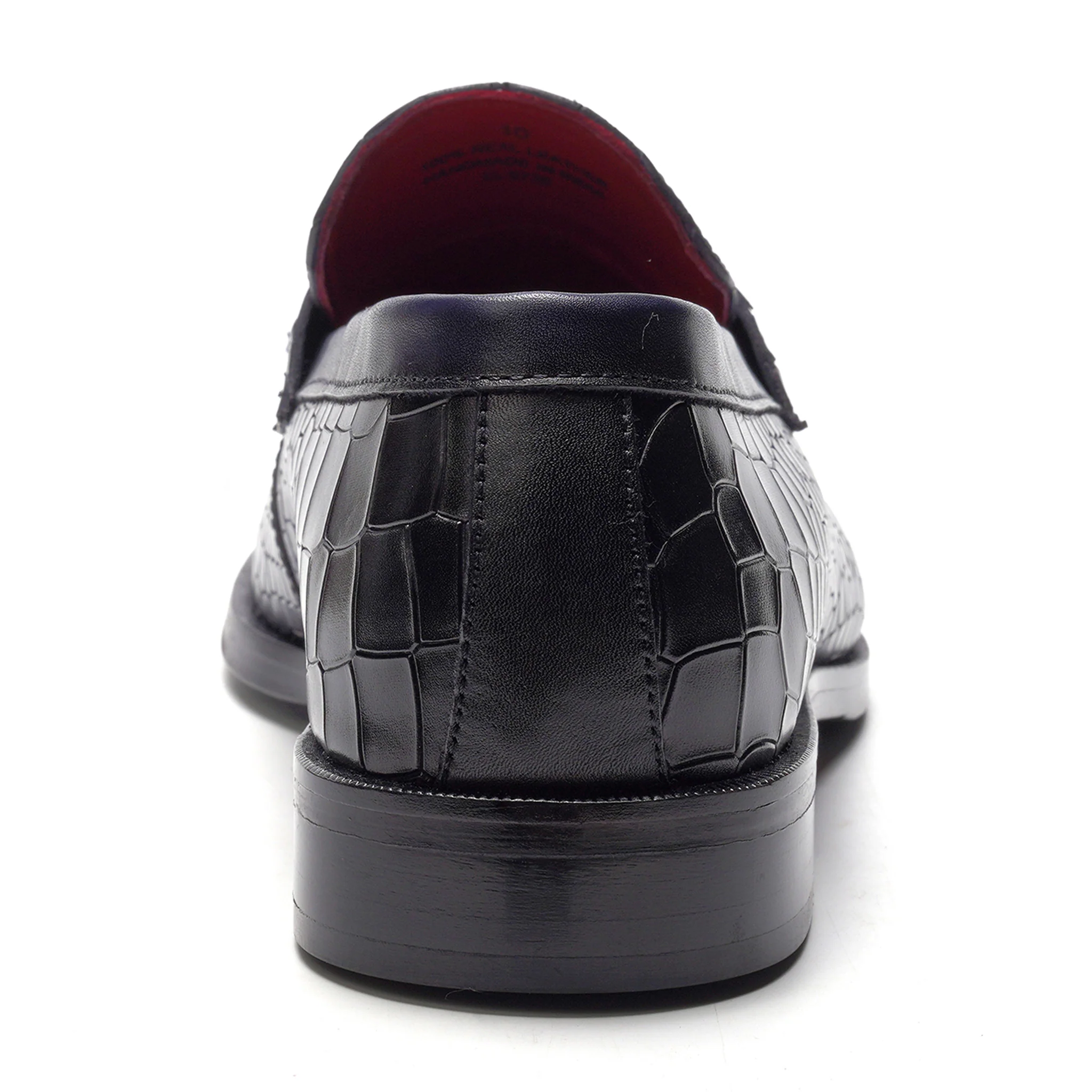 Havana Bit Loafer // Navy Croco - Image 4
