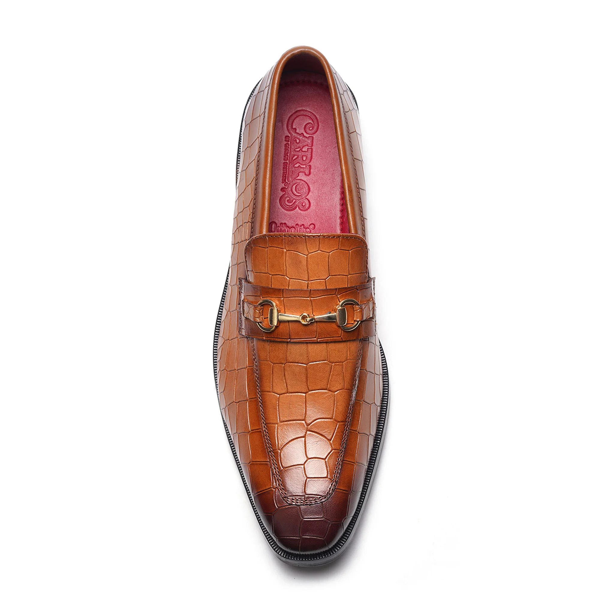 Havana Bit Loafer // Tan Croco - Image 3