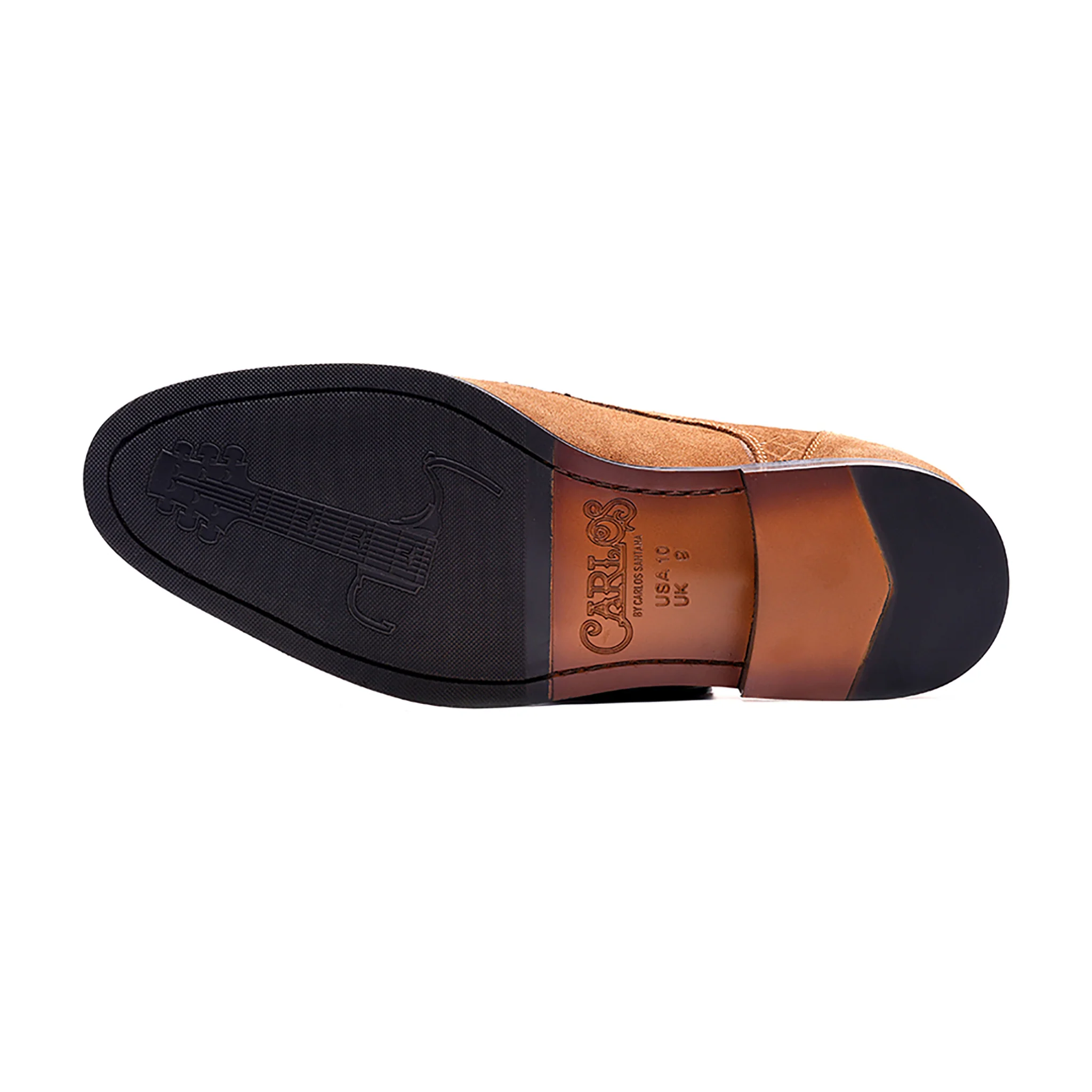 Havens Cap-toe Derby // Tobacco Brown Suede - Image 5