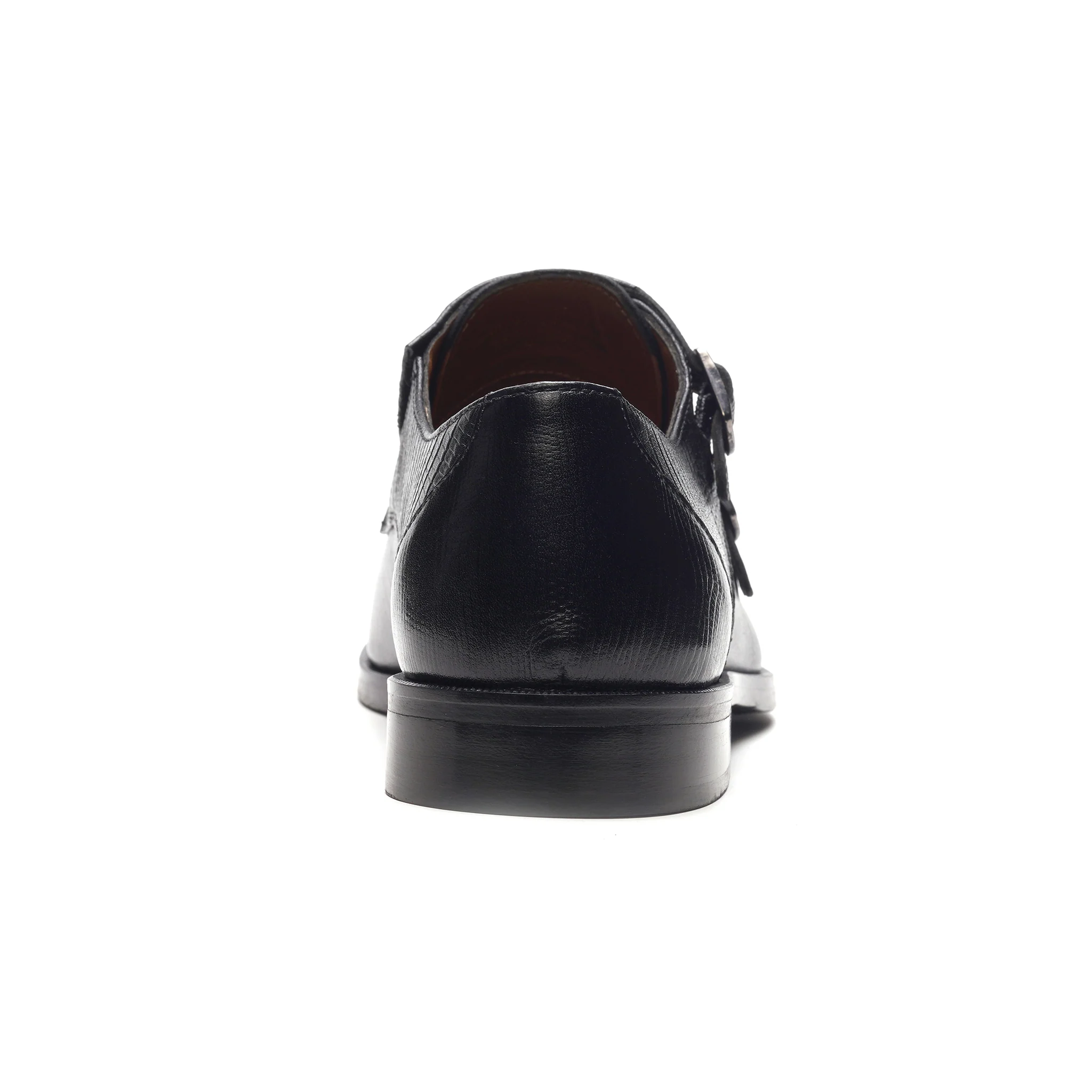 Jack Double Monk Strap // Black - Image 4