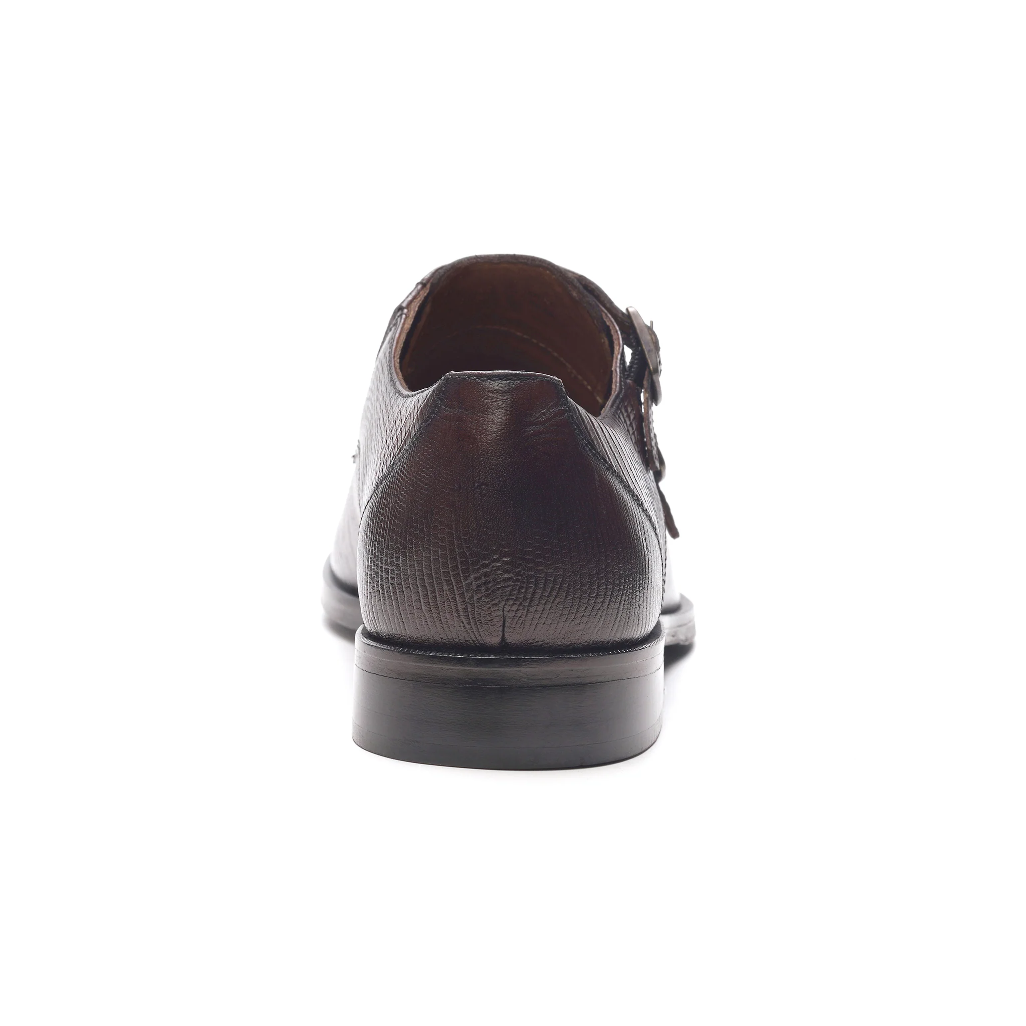 Jack Double Monk Strap // Brown - Image 4