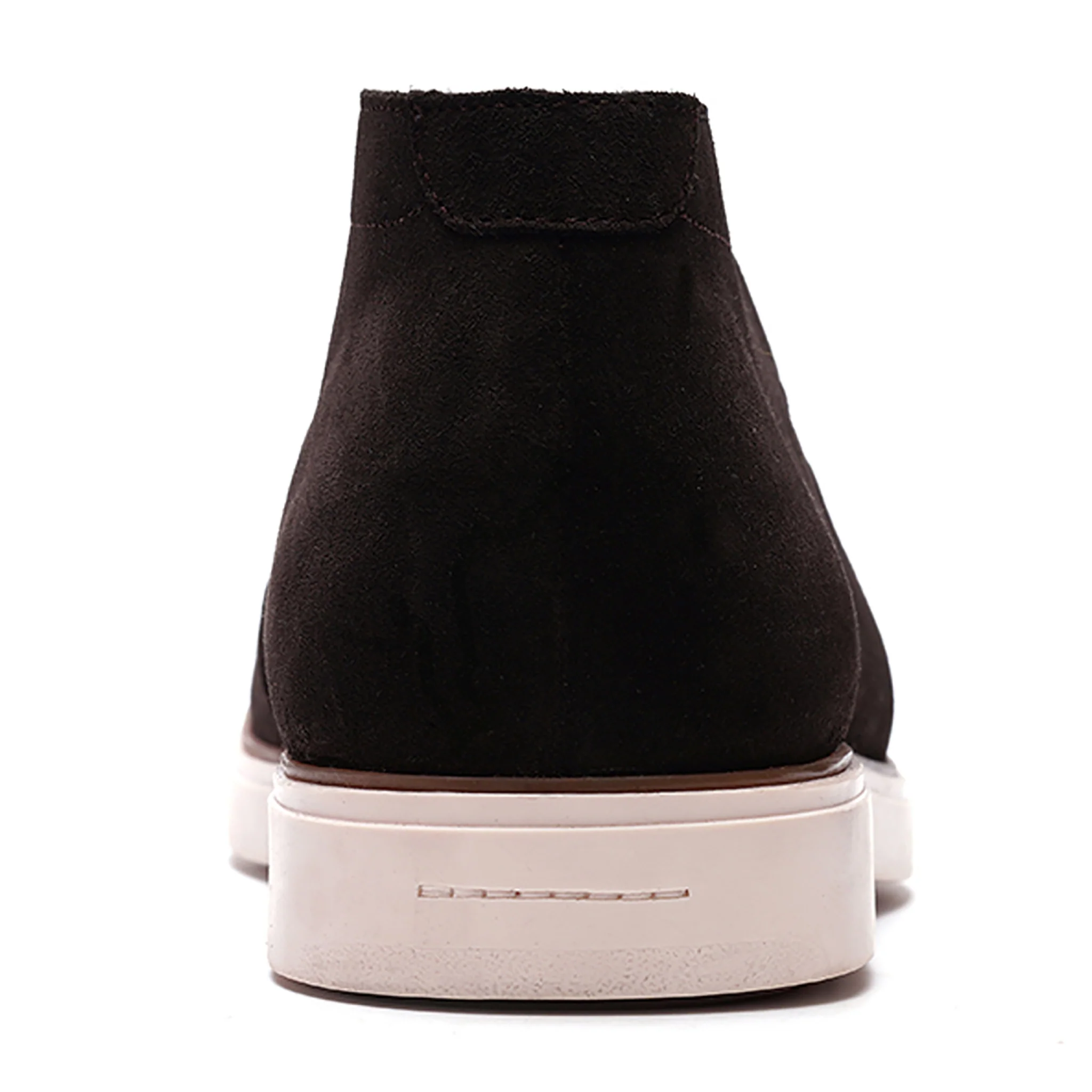 Joplin Laceless Chukka // Coffee Brown Suede - Image 4