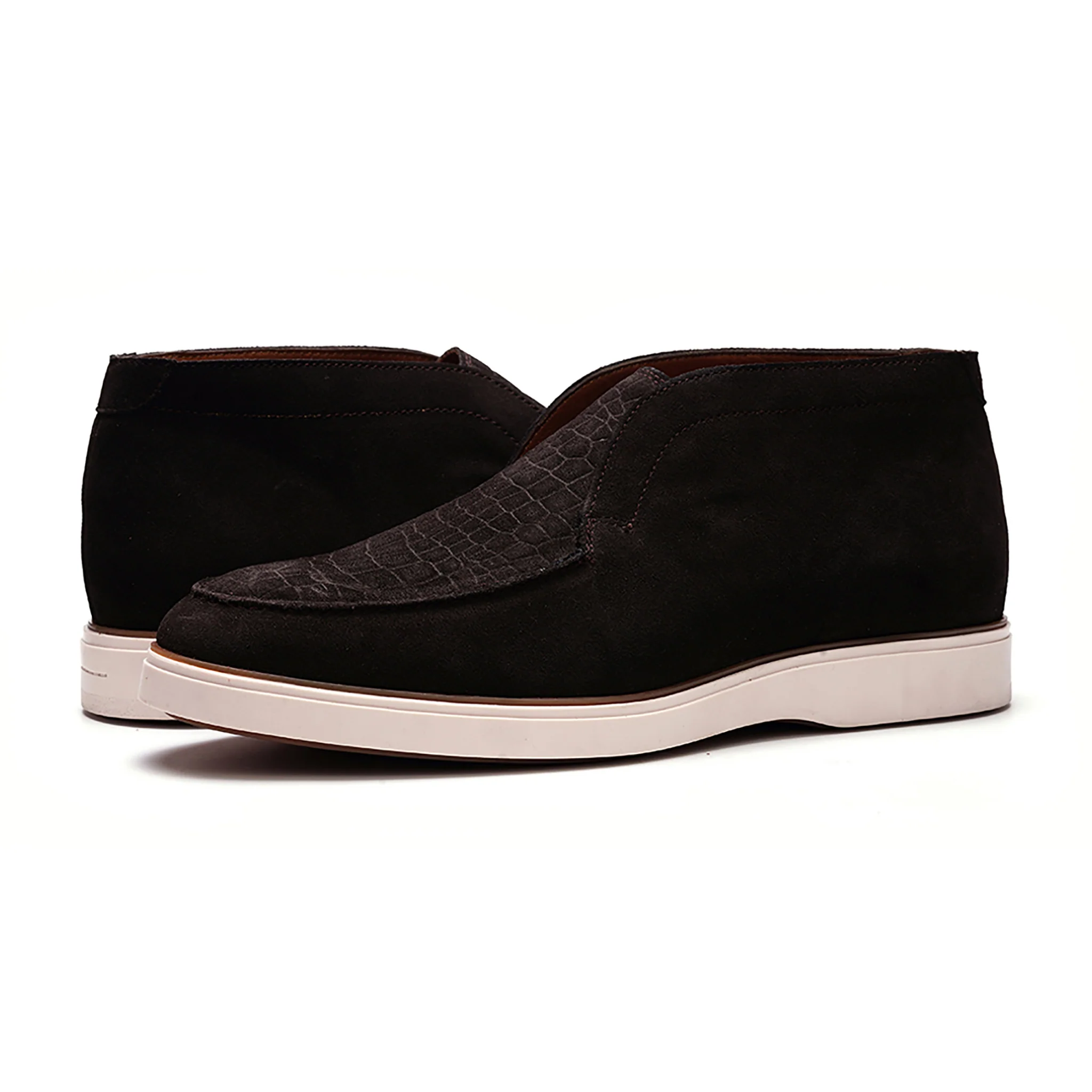 Joplin Laceless Chukka // Coffee Brown Suede - Image 6