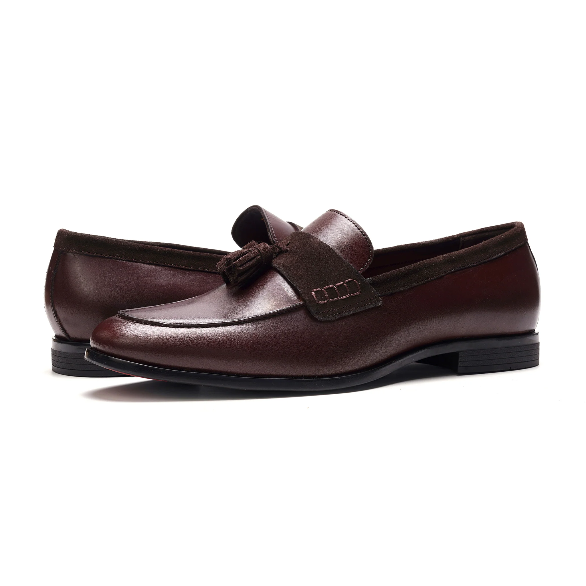 Laurent Tassel Loafer // Brown - Image 6