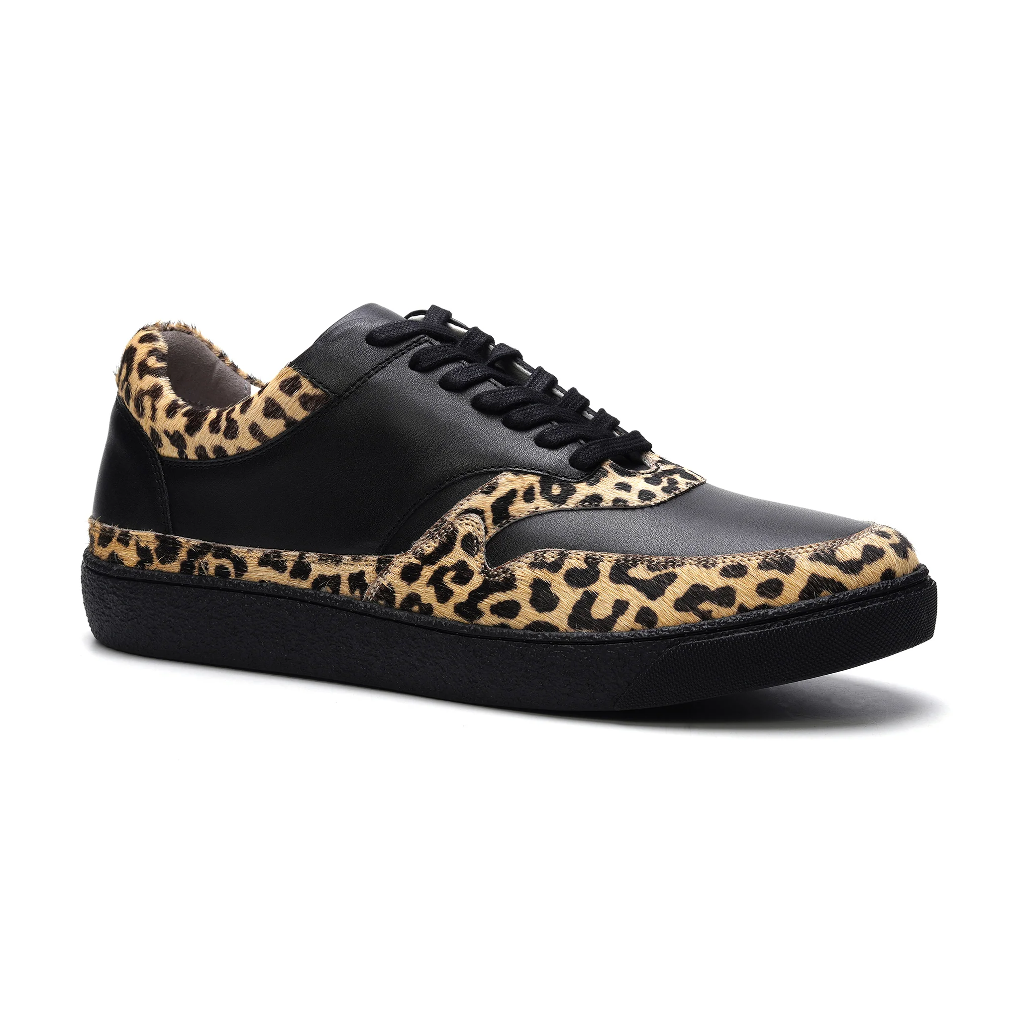 Lennox Sneaker // Black Leapord - Image 2