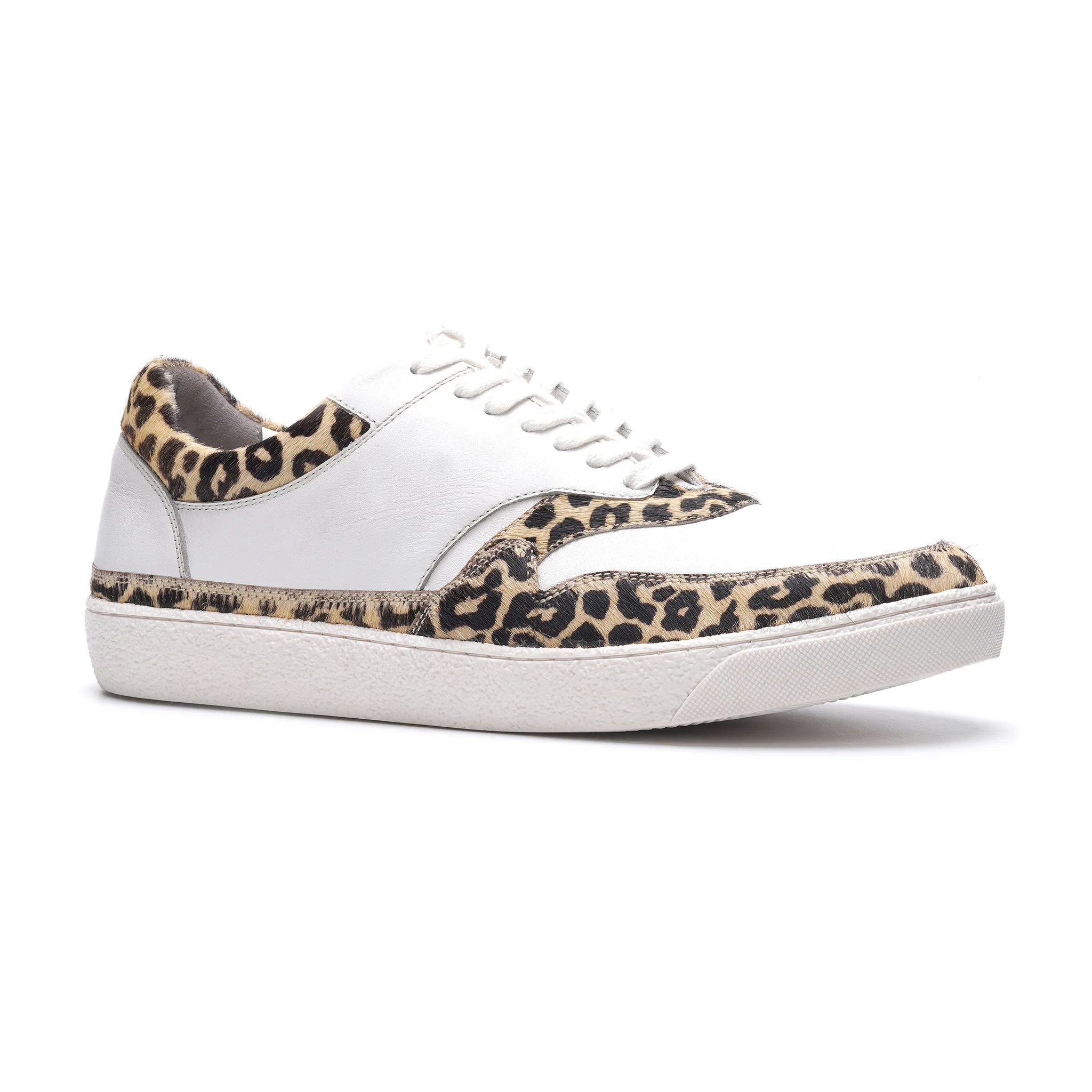 Lennox Sneaker // White Leapord - Image 2