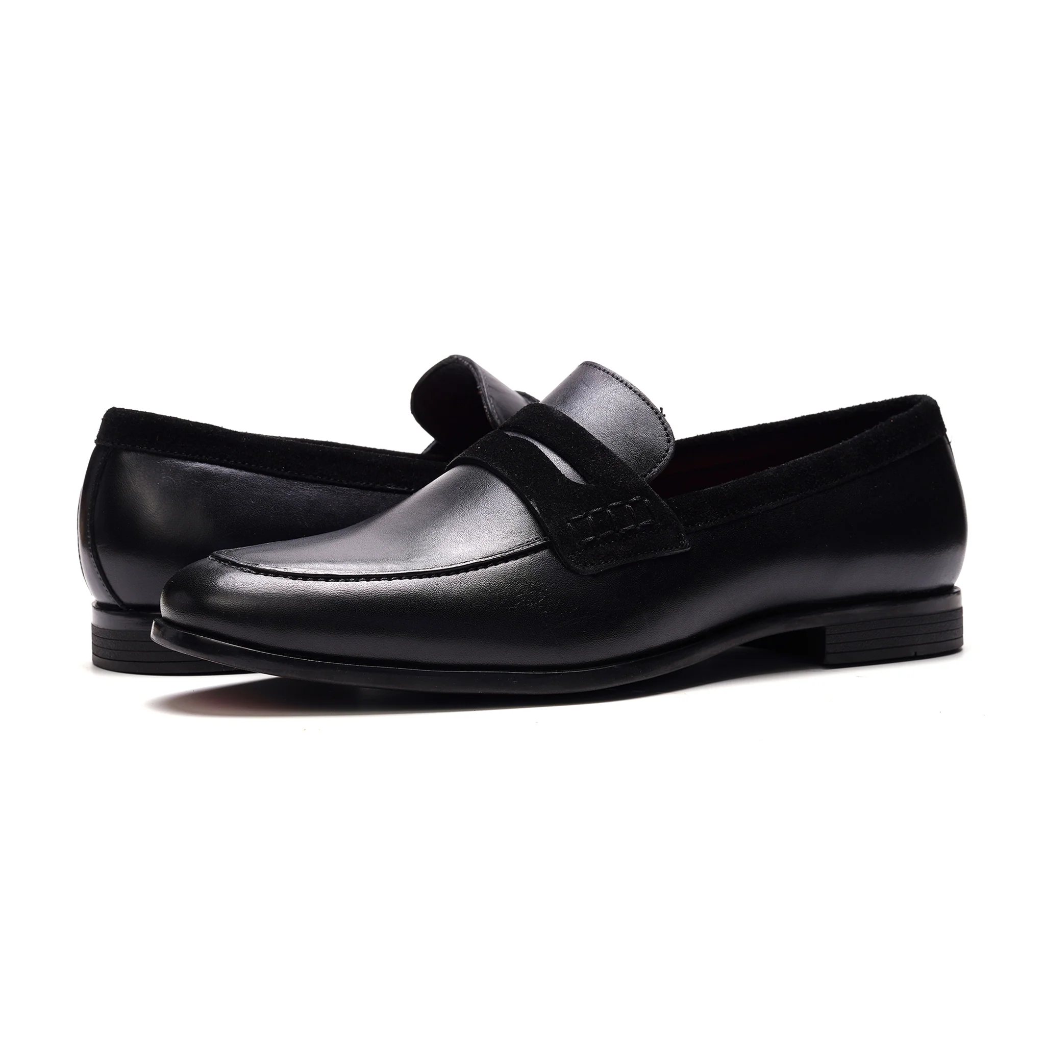 Leon Penny Loafer // Black - Image 6