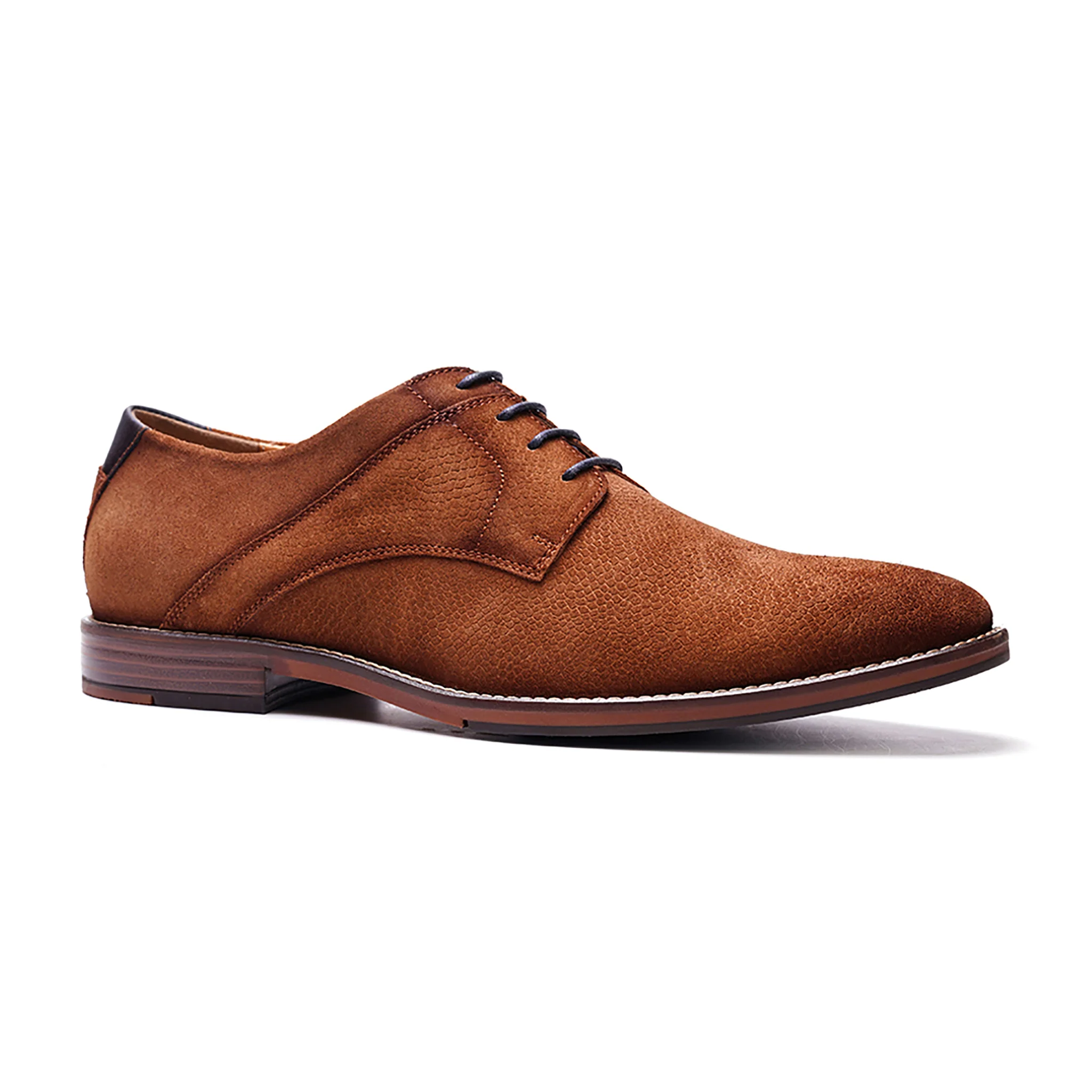 London Derby Lace-up // Tan Suede - Image 2