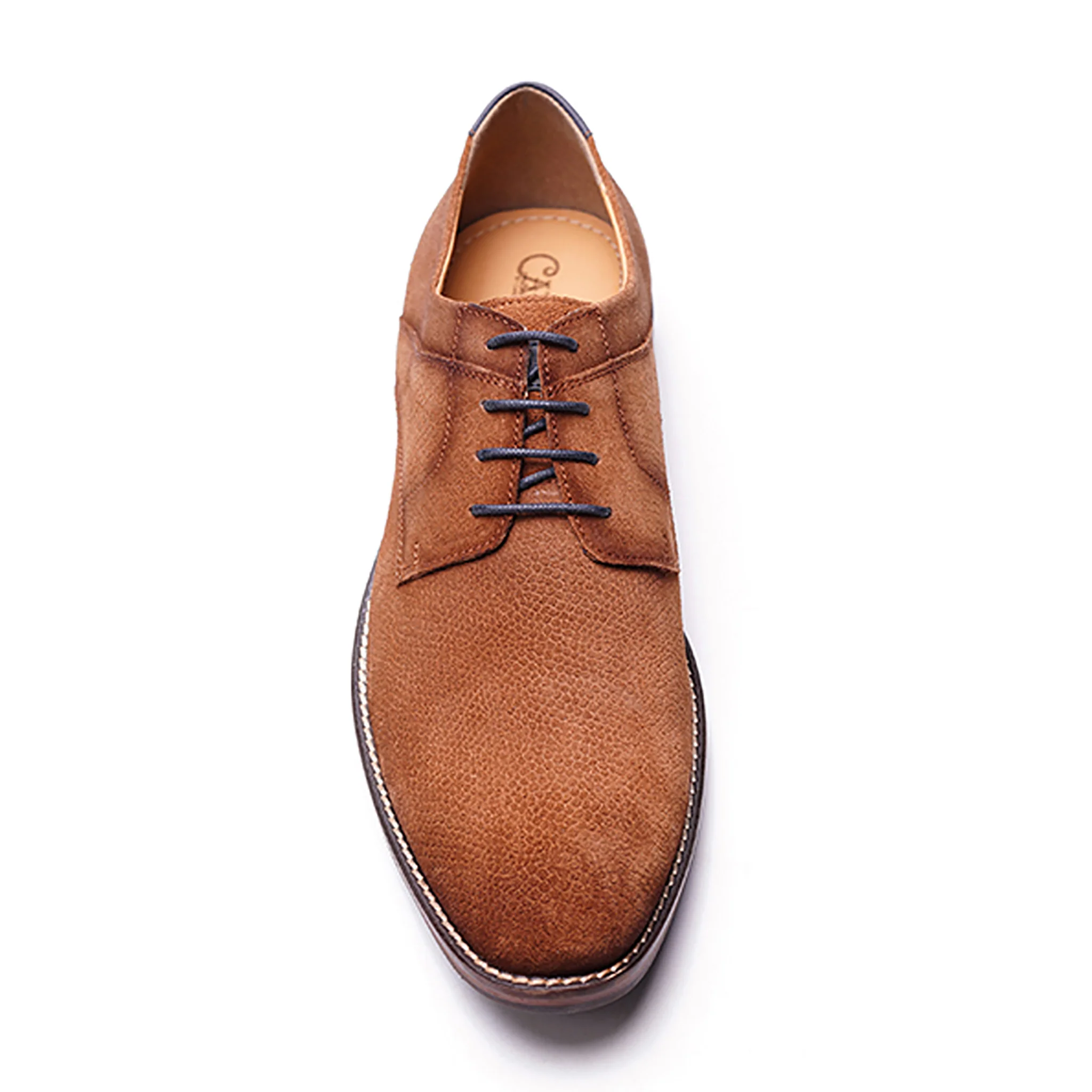 London Derby Lace-up // Tan Suede - Image 3