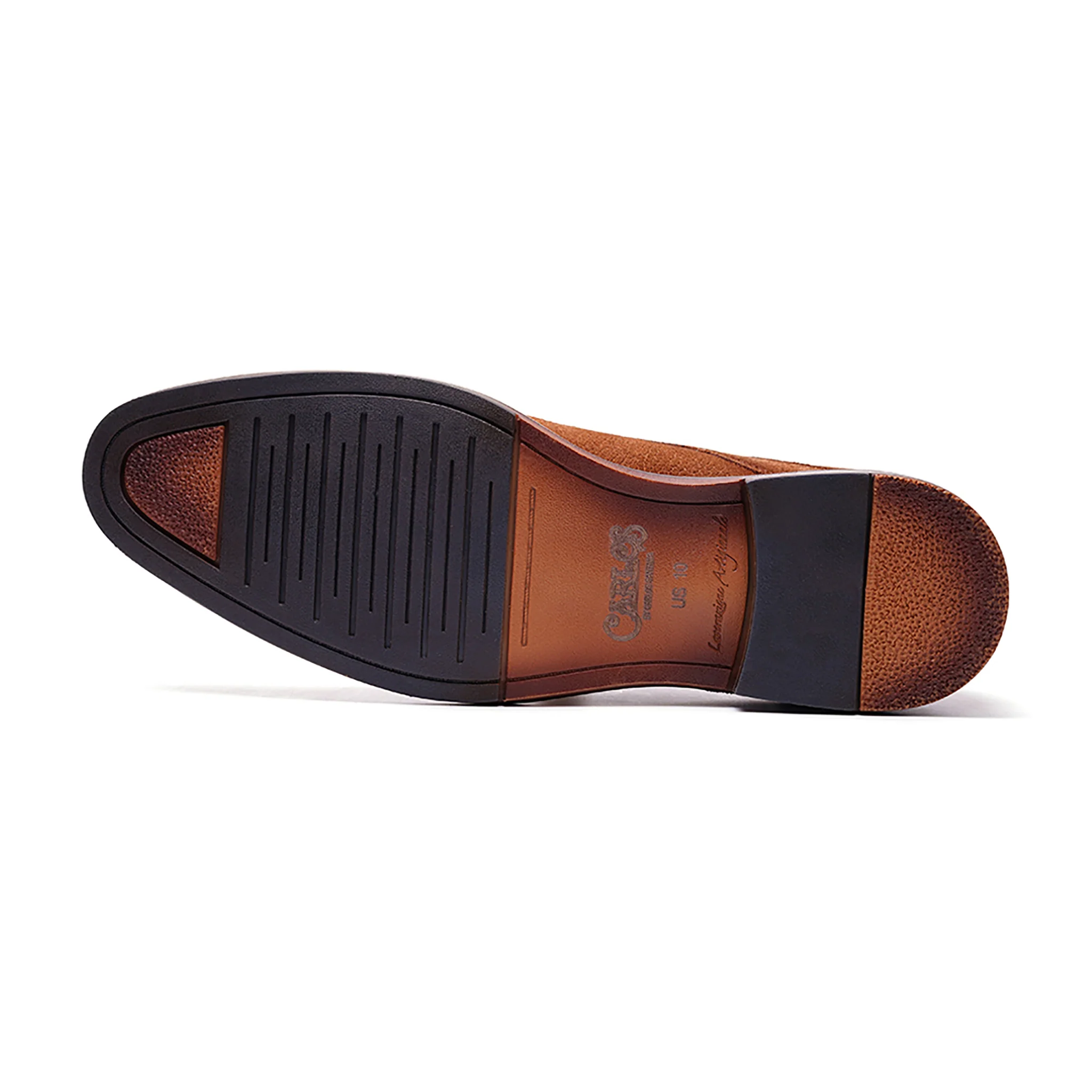 London Derby Lace-up // Tan Suede - Image 5