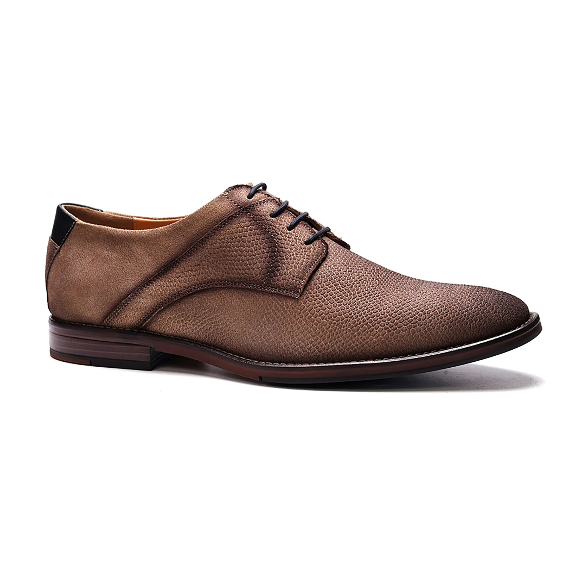 London Derby Lace-up // Taupe Suede - Image 2