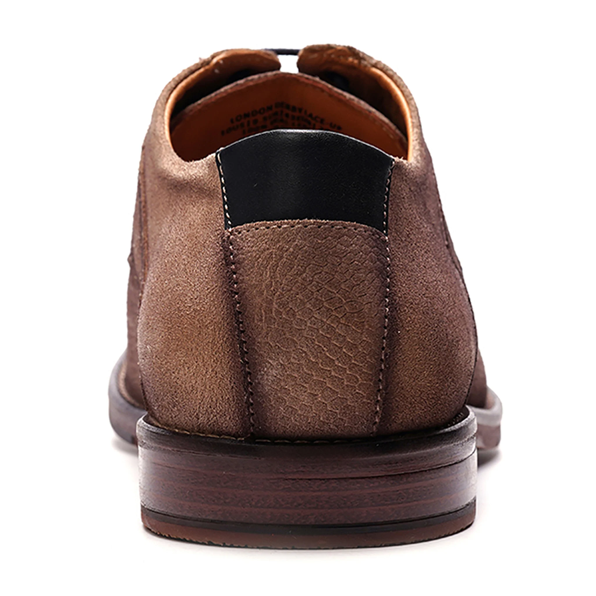 London Derby Lace-up // Taupe Suede - Image 4