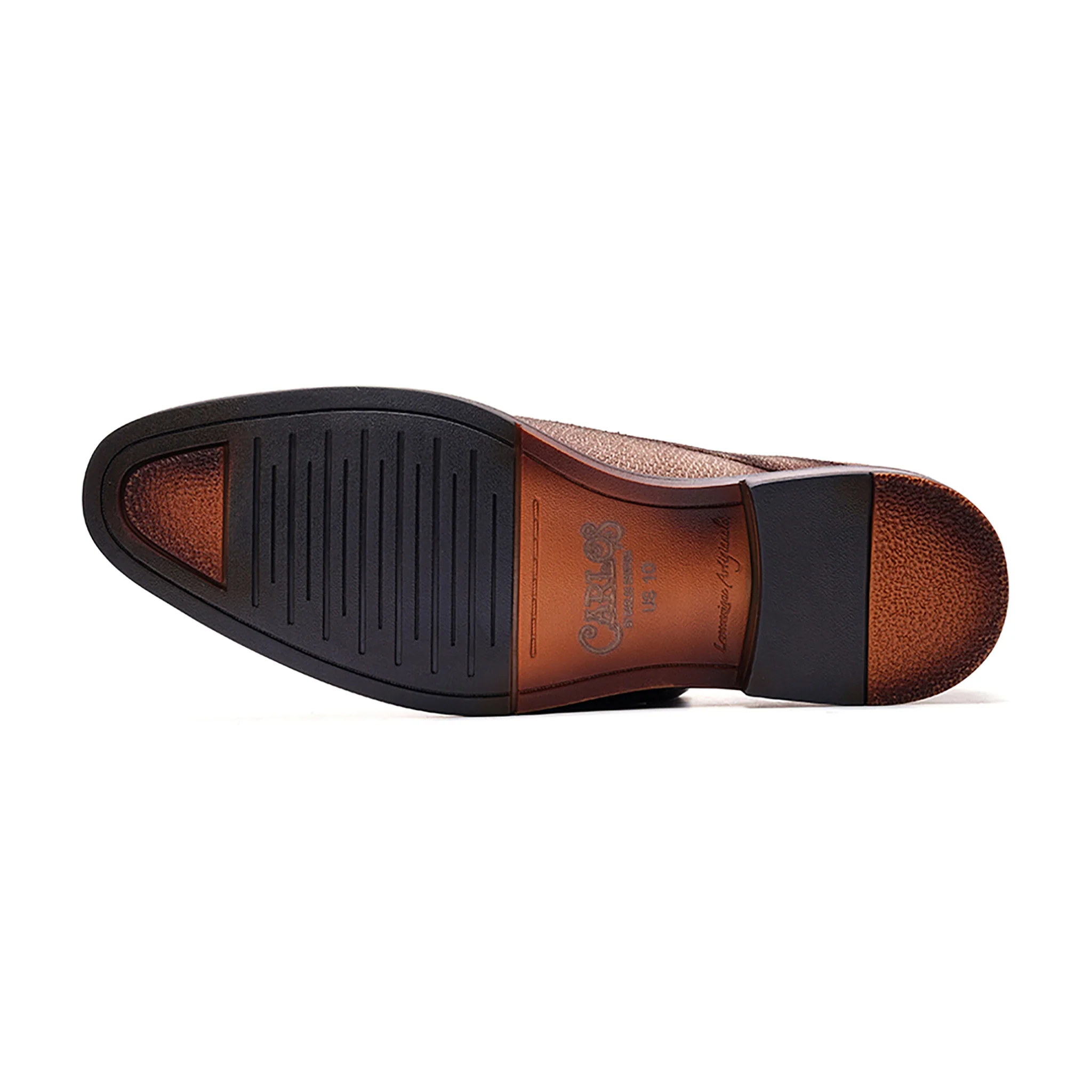 London Derby Lace-up // Taupe Suede - Image 5