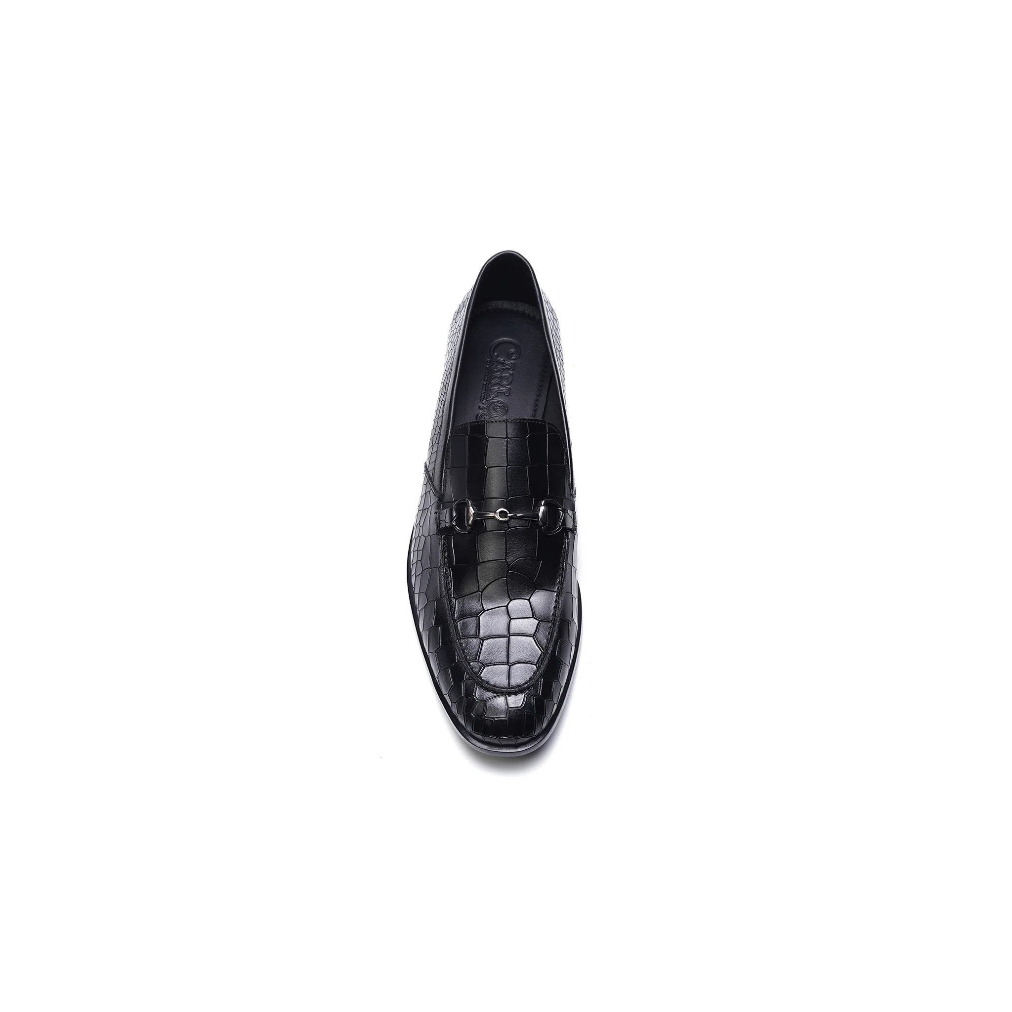 Louis Bit Loafer // Black Croco - Image 3