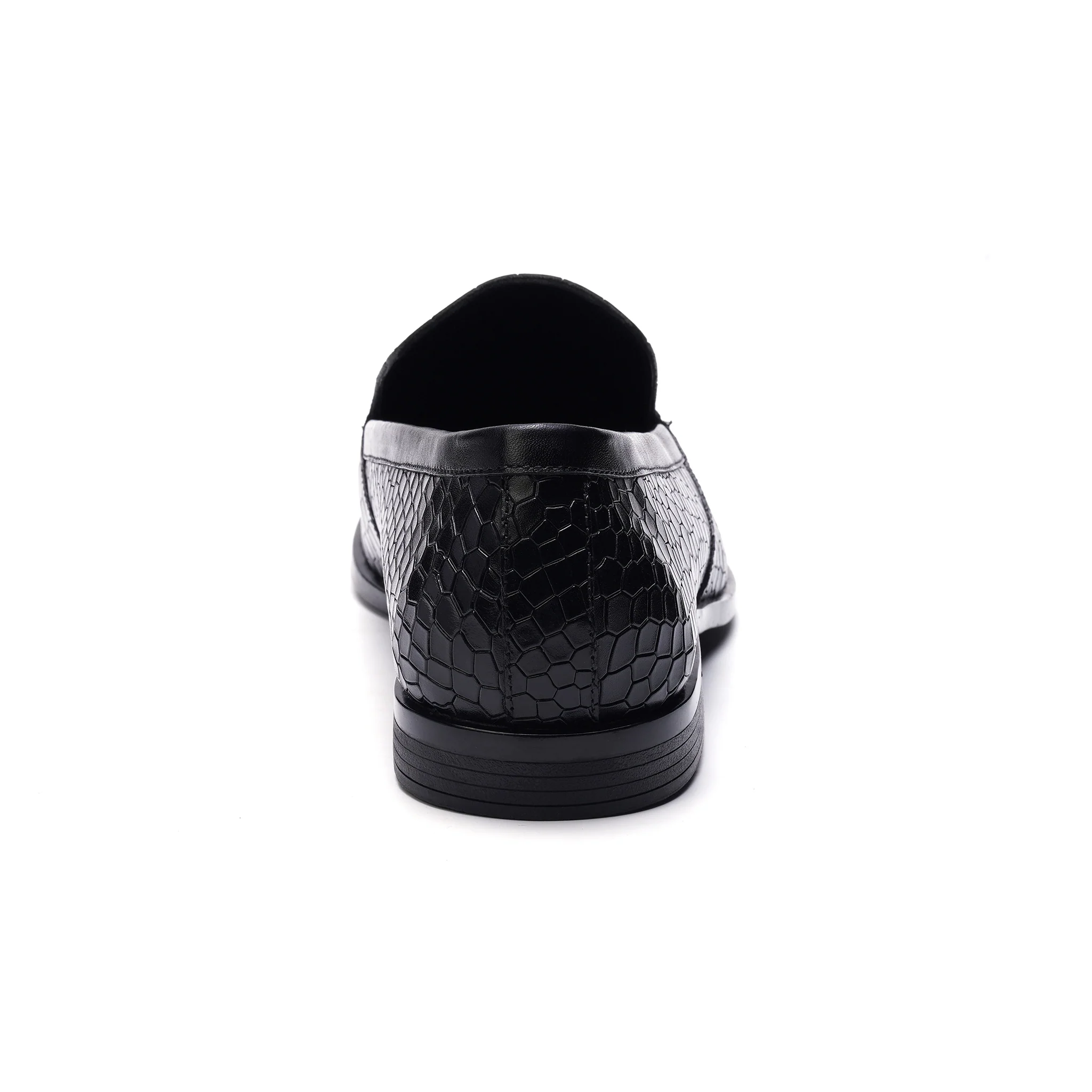 Louis Bit Loafer // Black Croco - Image 4