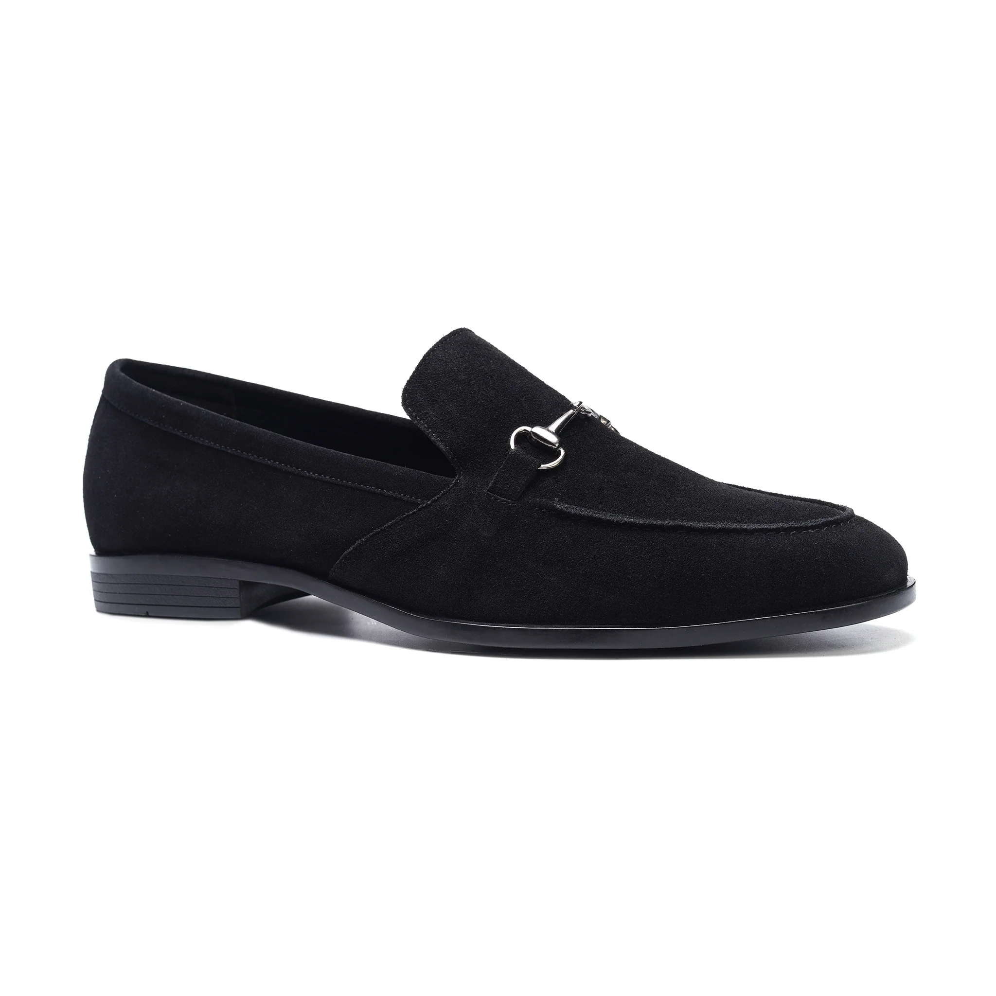 Louis Bit Loafer, Suede // Black Suede - Image 2