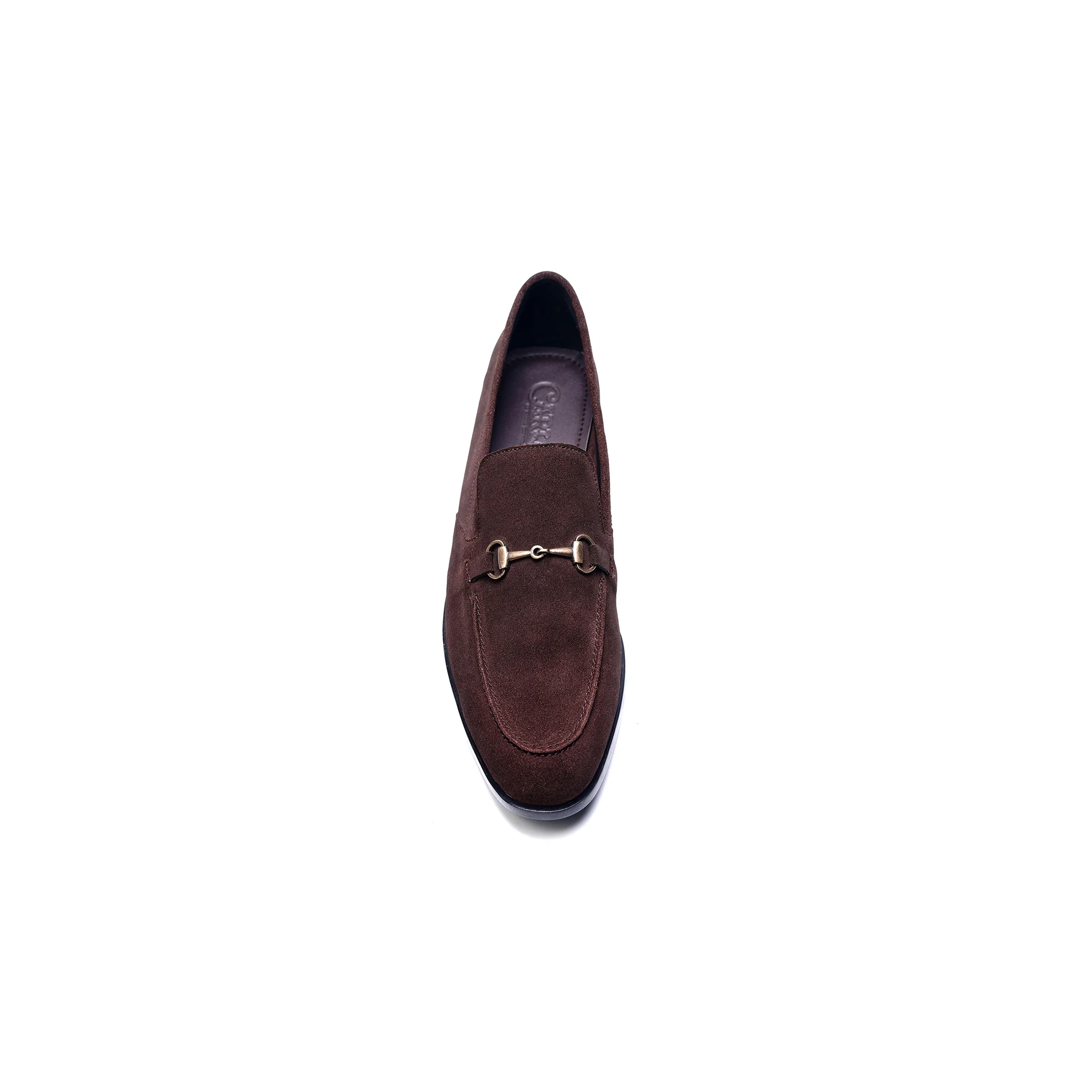 Louis Bit Loafer, Suede // Brown Suede - Image 3