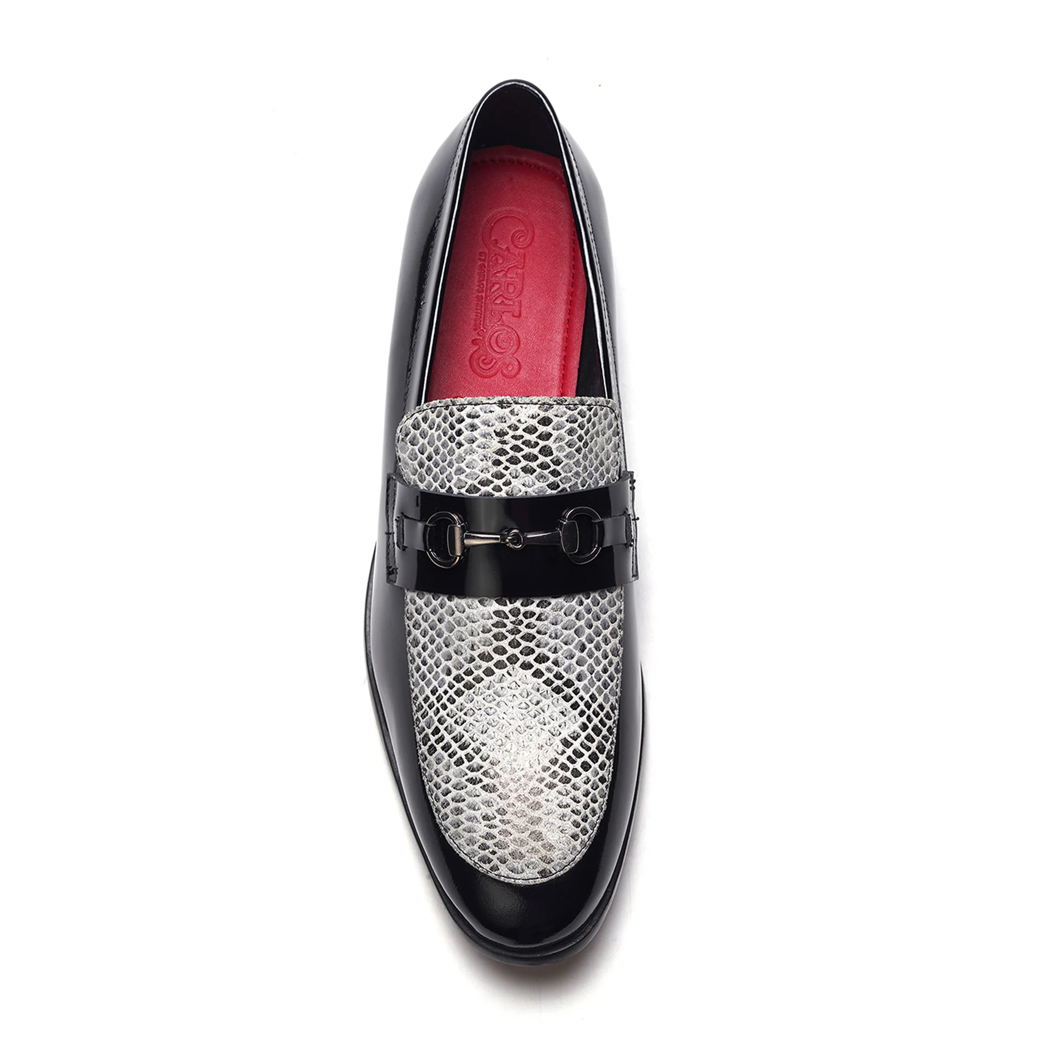 Maestro Bit Loafer // Black Snake Print - Image 3