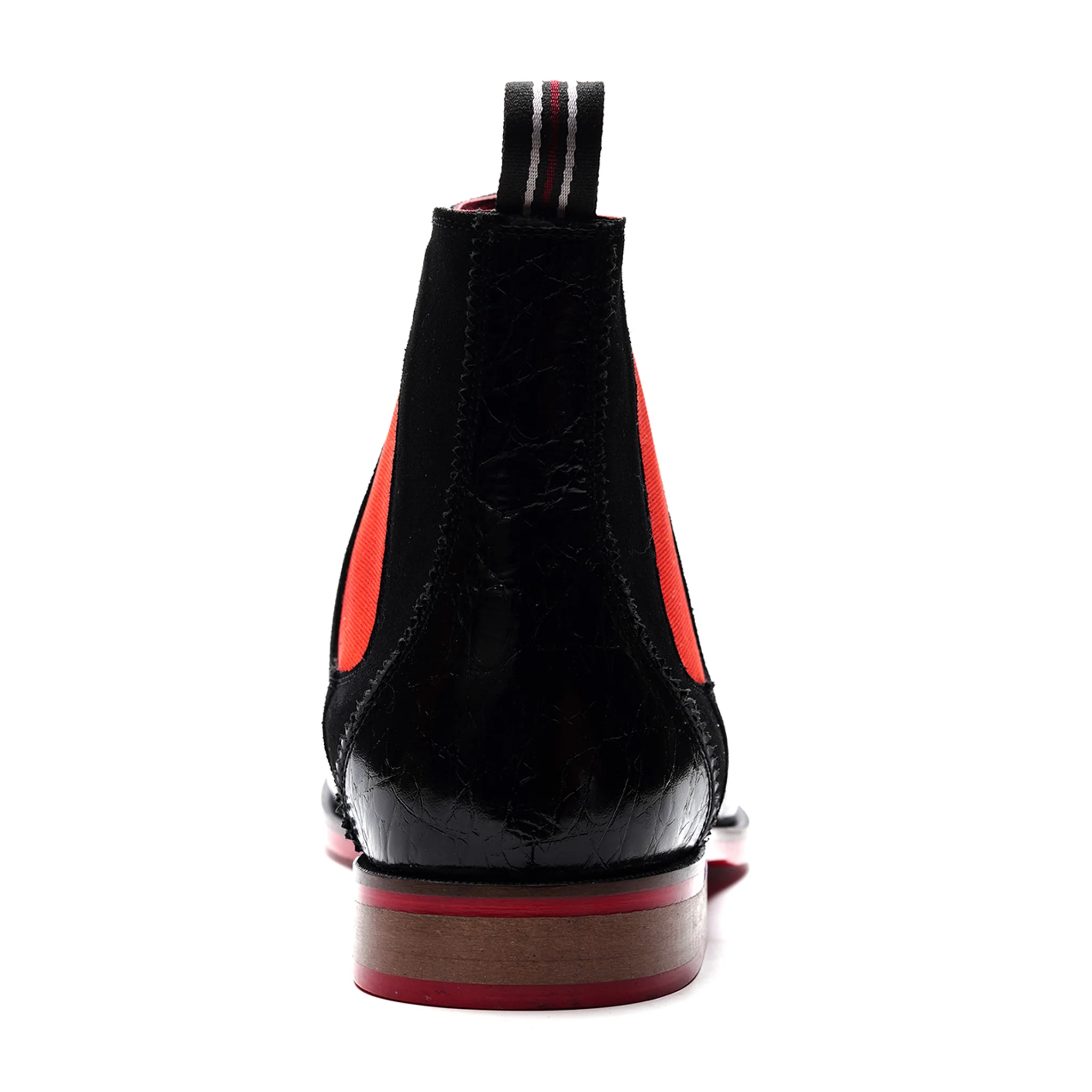 Mantra Crosuede Chelsea Boot // Black - Image 4