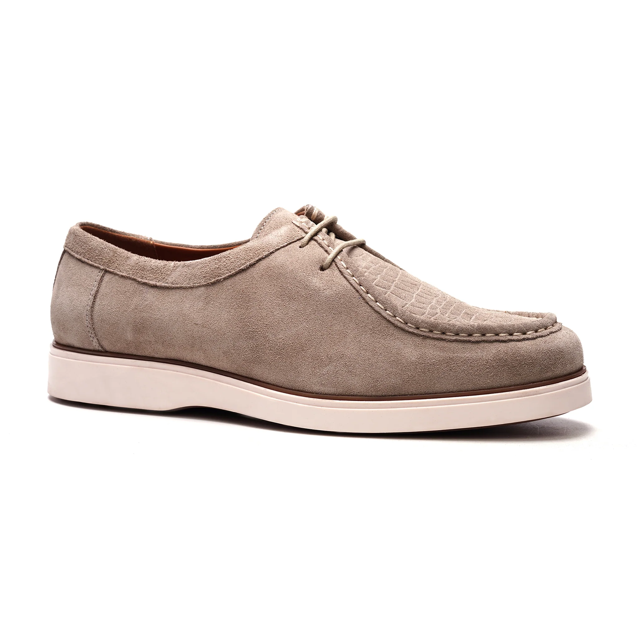 Morrison Moc Shoe // Earth Grey Suede - Image 2