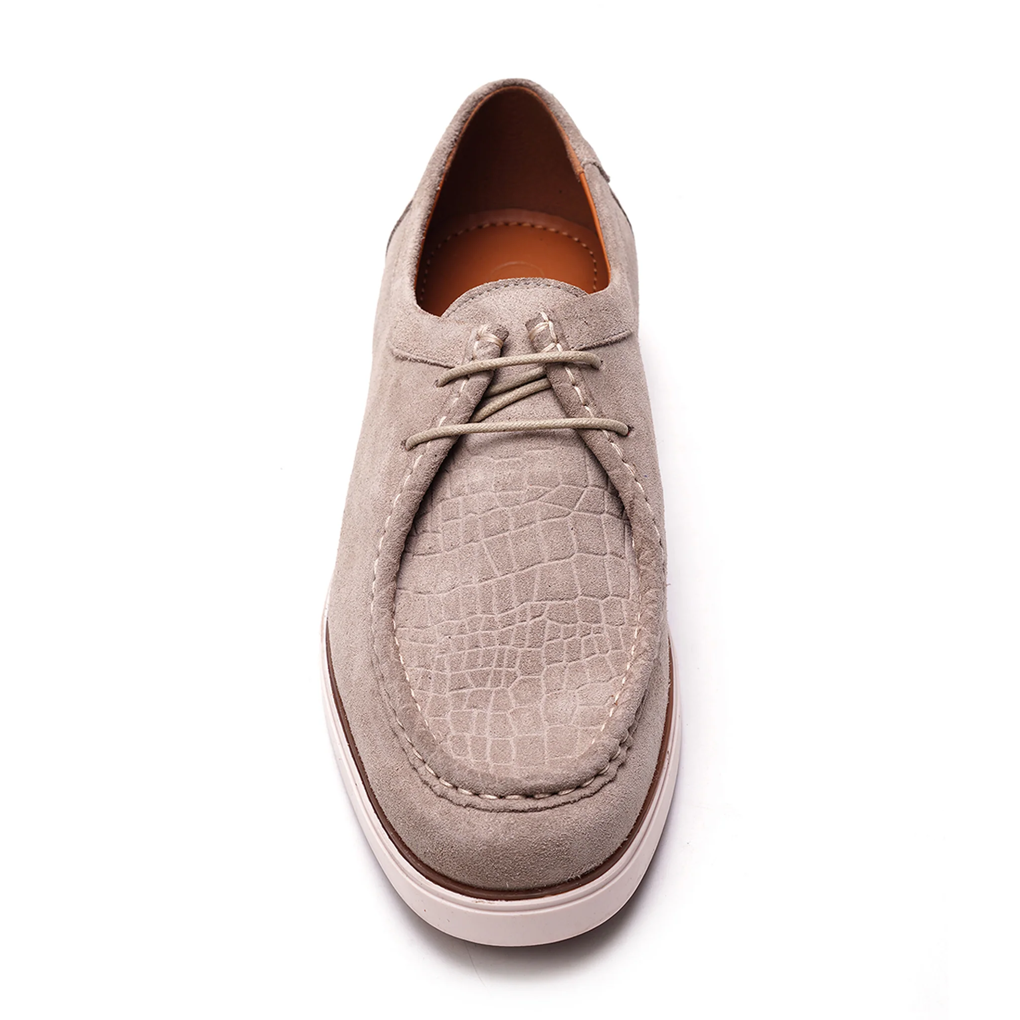 Morrison Moc Shoe // Earth Grey Suede - Image 3